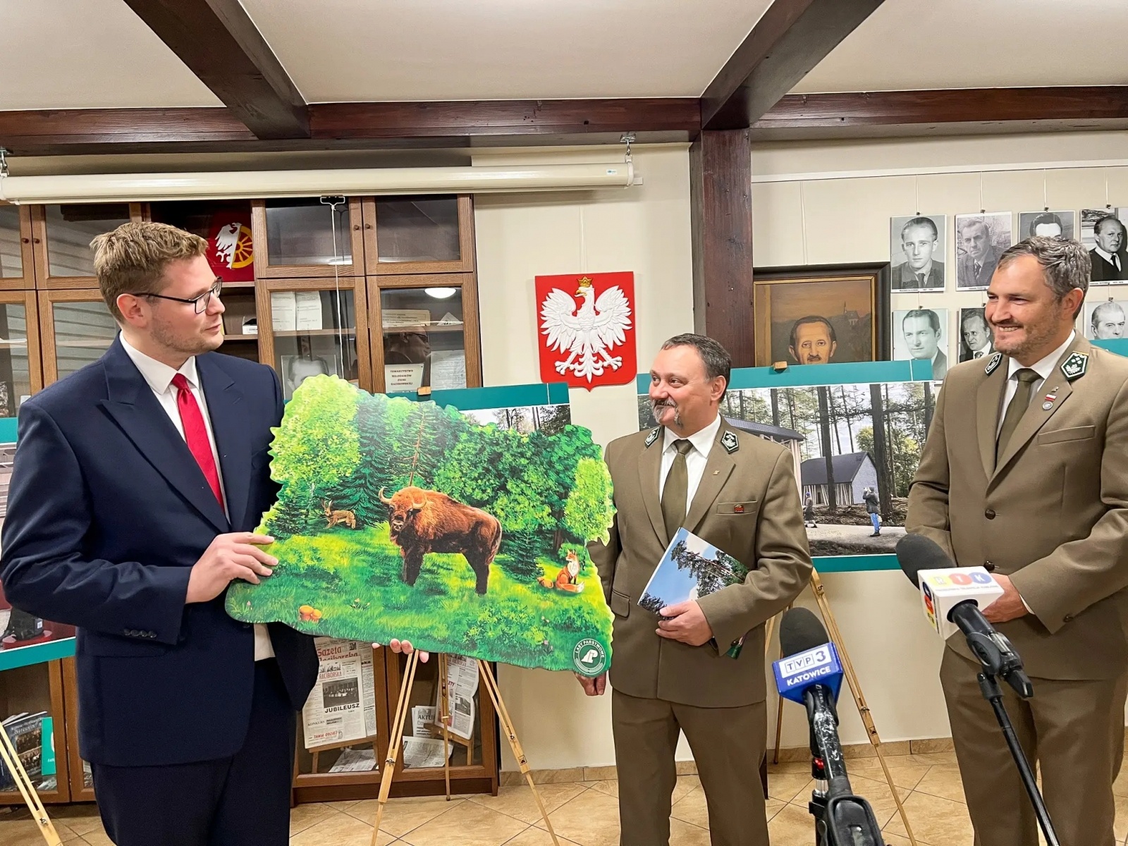 Zdjęcie w galerii na portalu naszwodzislaw.com: Tak będzie wyglądać zagroda żubrów w Raciborzu. Na tym nie koniec! [FOTO] wiadomości z regionu