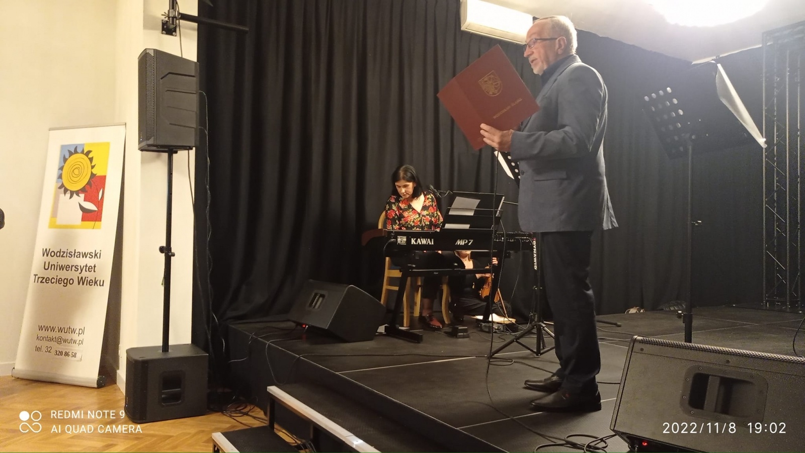 Zdjęcie w galerii na portalu naszwodzislaw.com: Za nami wyjątkowy wieczór w Pałacu Dietrichsteinów wiadomości z regionu