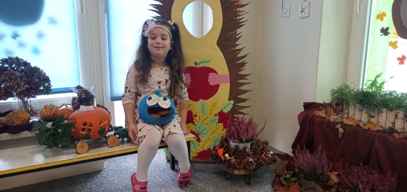 Zdjęcie w galerii na portalu naszwodzislaw.com: Dyniowe cuda w Szesnastce wiadomości z regionu