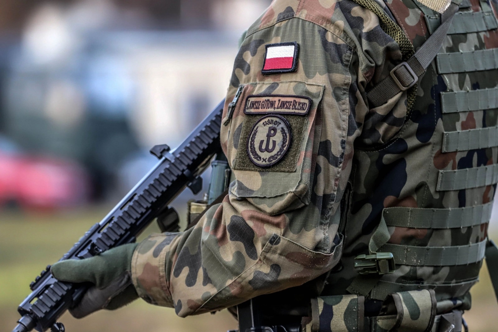 Zdjęcie w galerii na portalu naszwodzislaw.com: Śląscy Terytorialsi szkolą się zgodnie z ideą patrona wiadomości z regionu