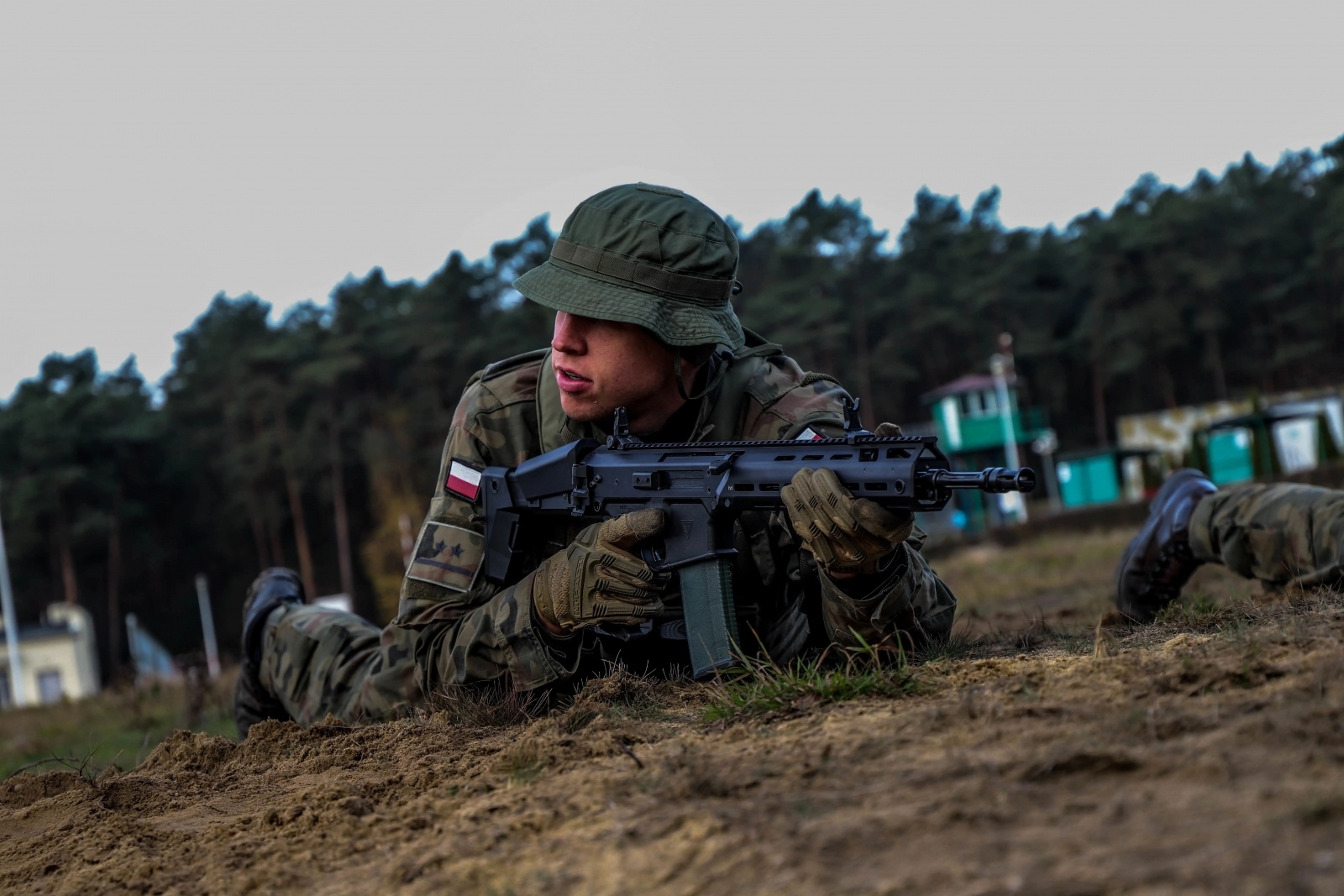 Zdjęcie w galerii na portalu naszwodzislaw.com: Śląscy Terytorialsi szkolą się zgodnie z ideą patrona wiadomości z regionu