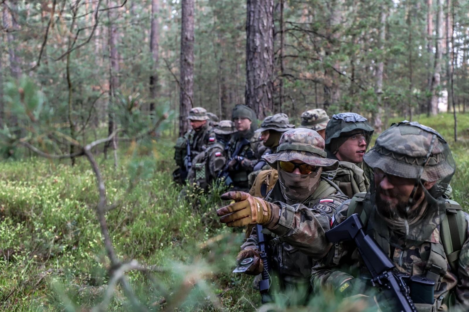 Zdjęcie w galerii na portalu naszwodzislaw.com: Śląscy Terytorialsi szkolą się zgodnie z ideą patrona wiadomości z regionu