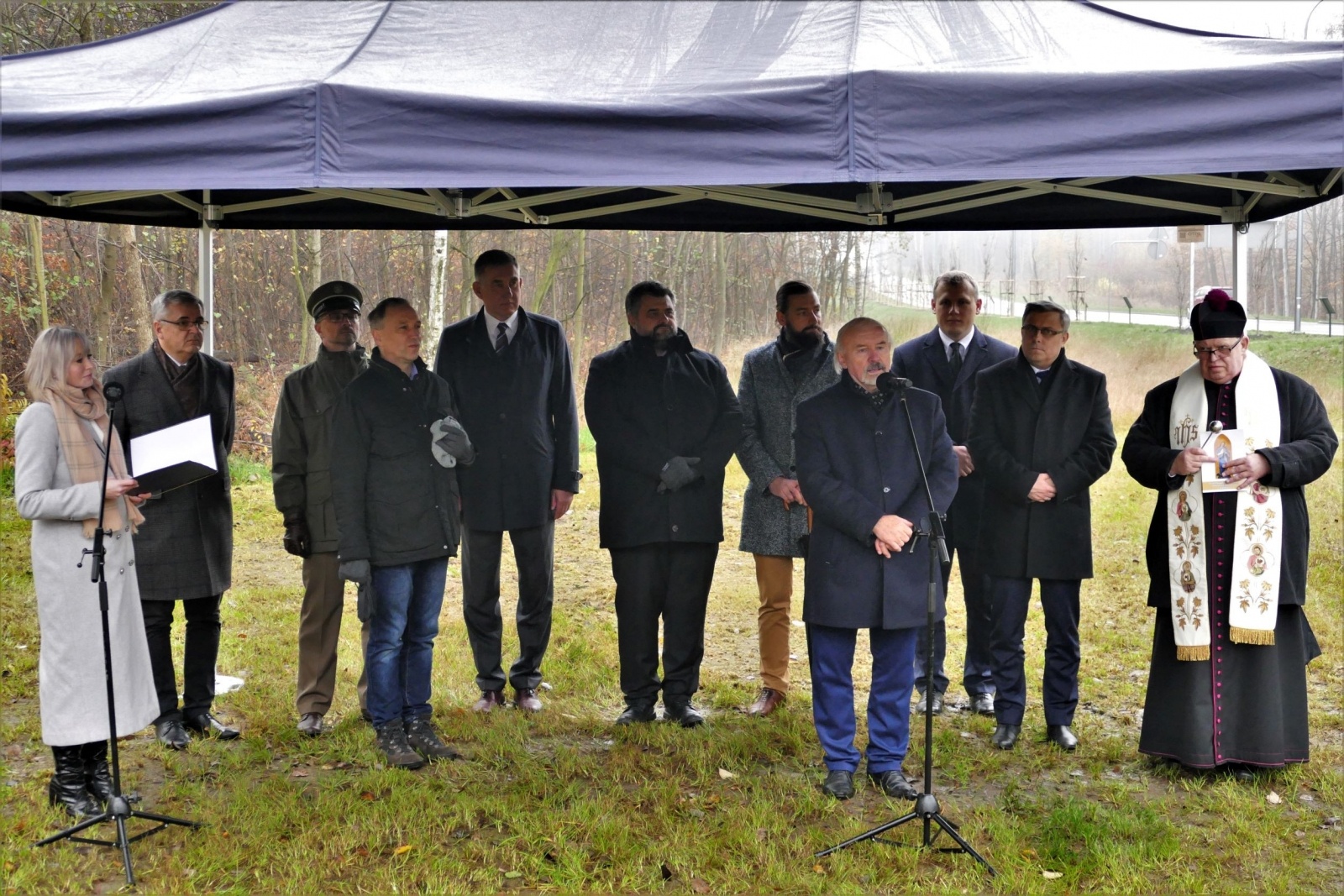 Zdjęcie w galerii na portalu naszwodzislaw.com: Otwarcie Alei Polskiego Dziedzictwa Śląska w Katowicach wiadomości z regionu