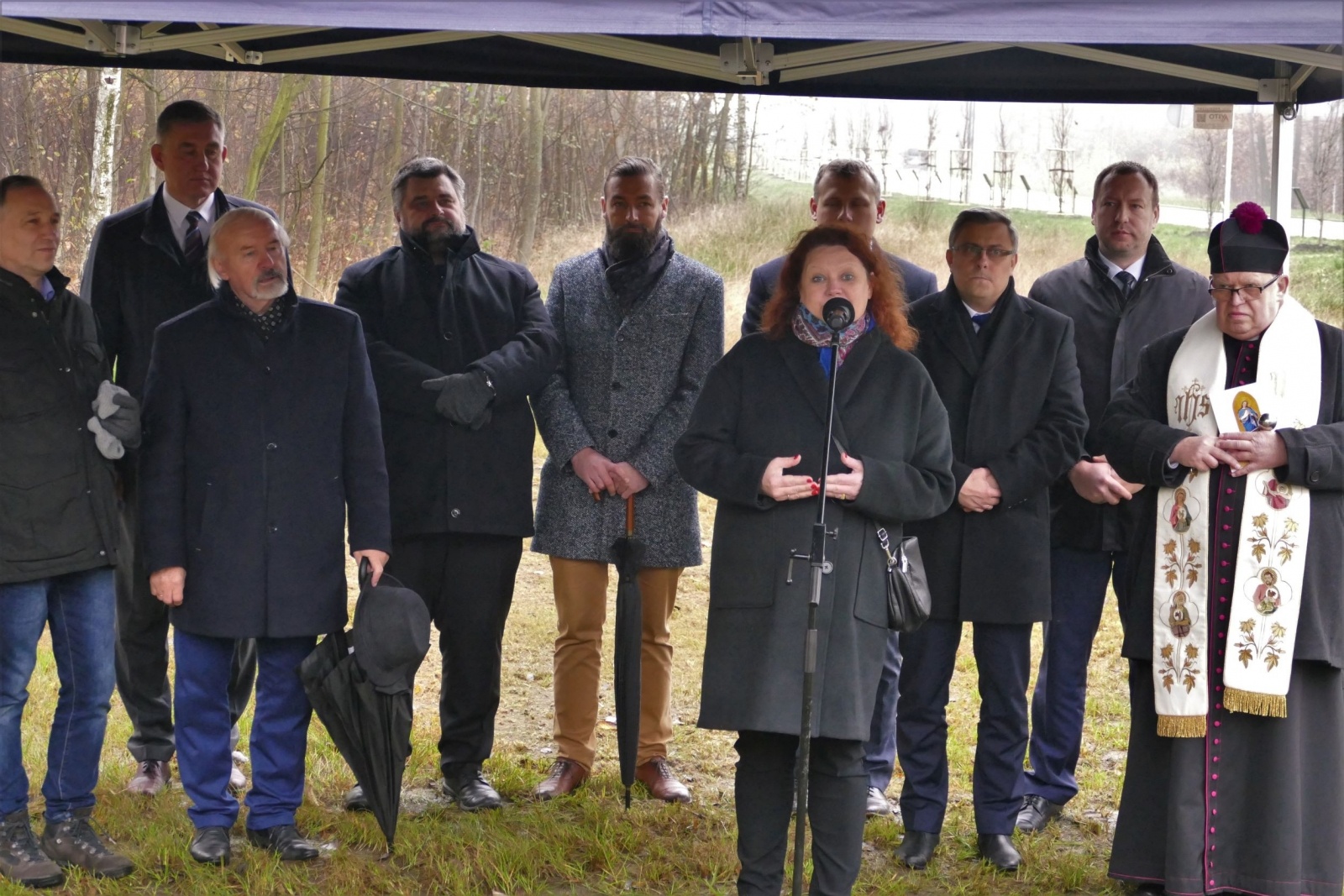 Zdjęcie w galerii na portalu naszwodzislaw.com: Otwarcie Alei Polskiego Dziedzictwa Śląska w Katowicach wiadomości z regionu