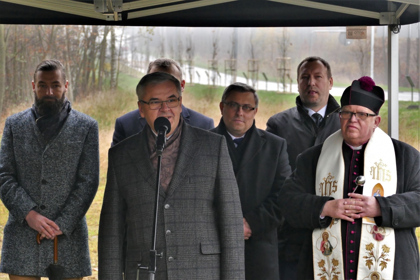 Zdjęcie w galerii na portalu naszwodzislaw.com: Otwarcie Alei Polskiego Dziedzictwa Śląska w Katowicach wiadomości z regionu