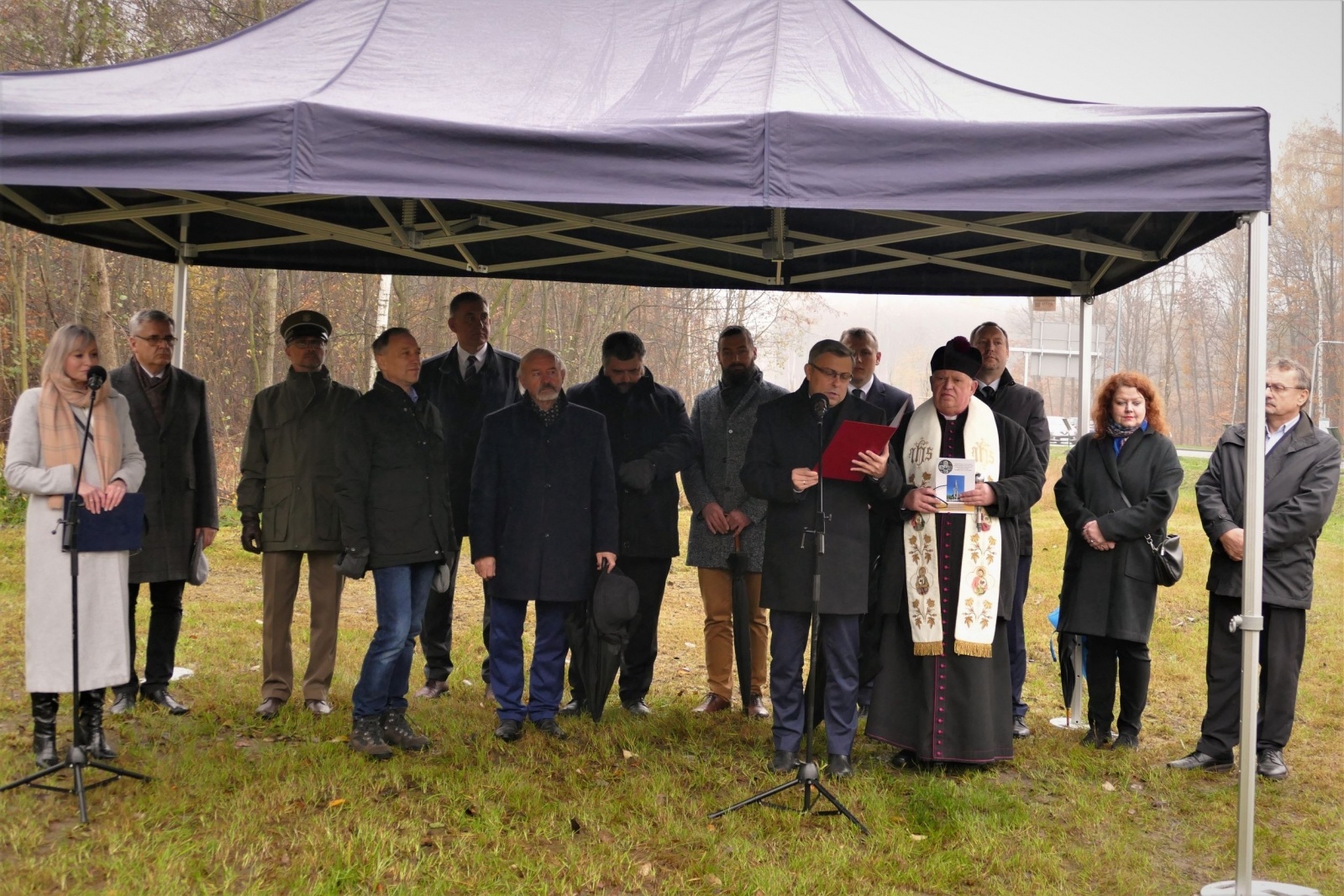 Zdjęcie w galerii na portalu naszwodzislaw.com: Otwarcie Alei Polskiego Dziedzictwa Śląska w Katowicach wiadomości z regionu