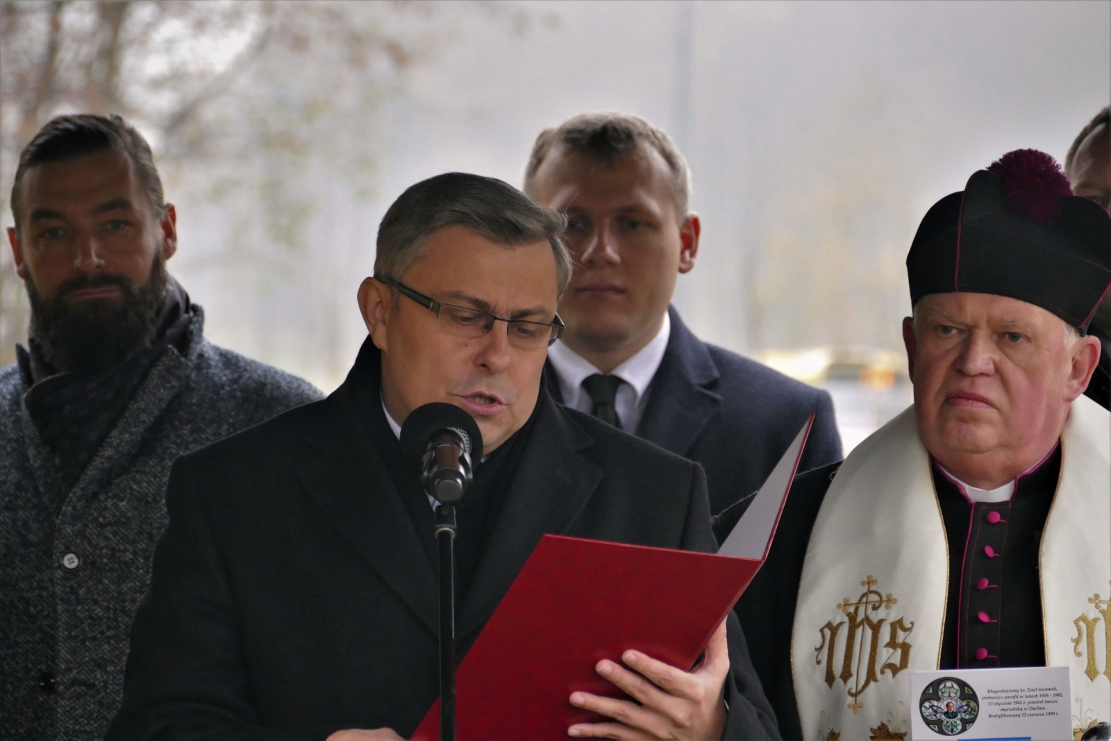 Zdjęcie w galerii na portalu naszwodzislaw.com: Otwarcie Alei Polskiego Dziedzictwa Śląska w Katowicach wiadomości z regionu