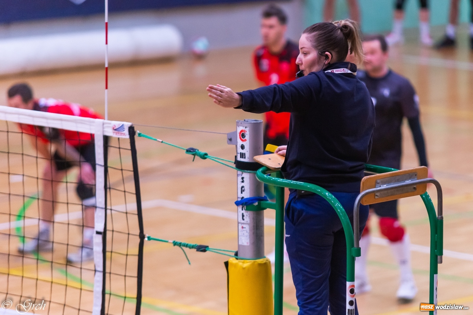 Zdjęcie w galerii na portalu naszwodzislaw.com: Siatkarskie derby w gatunku horroru [FOTO] wiadomości z regionu