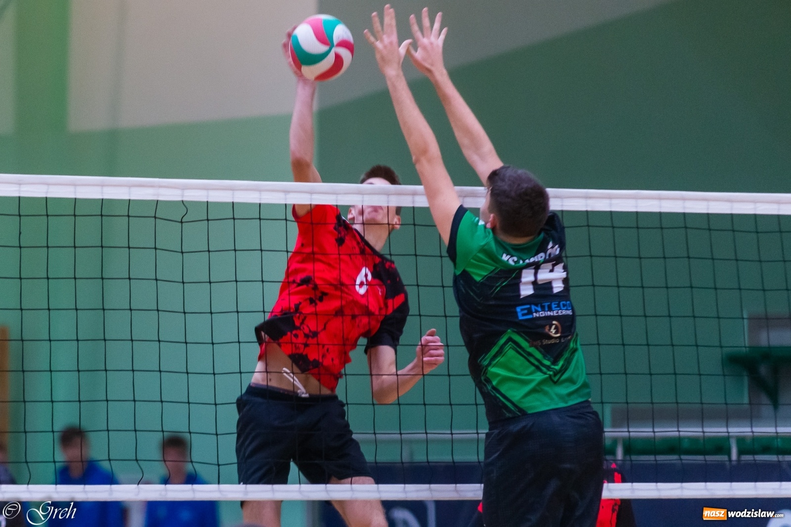 Zdjęcie w galerii na portalu naszwodzislaw.com: Siatkarskie derby w gatunku horroru [FOTO] wiadomości z regionu