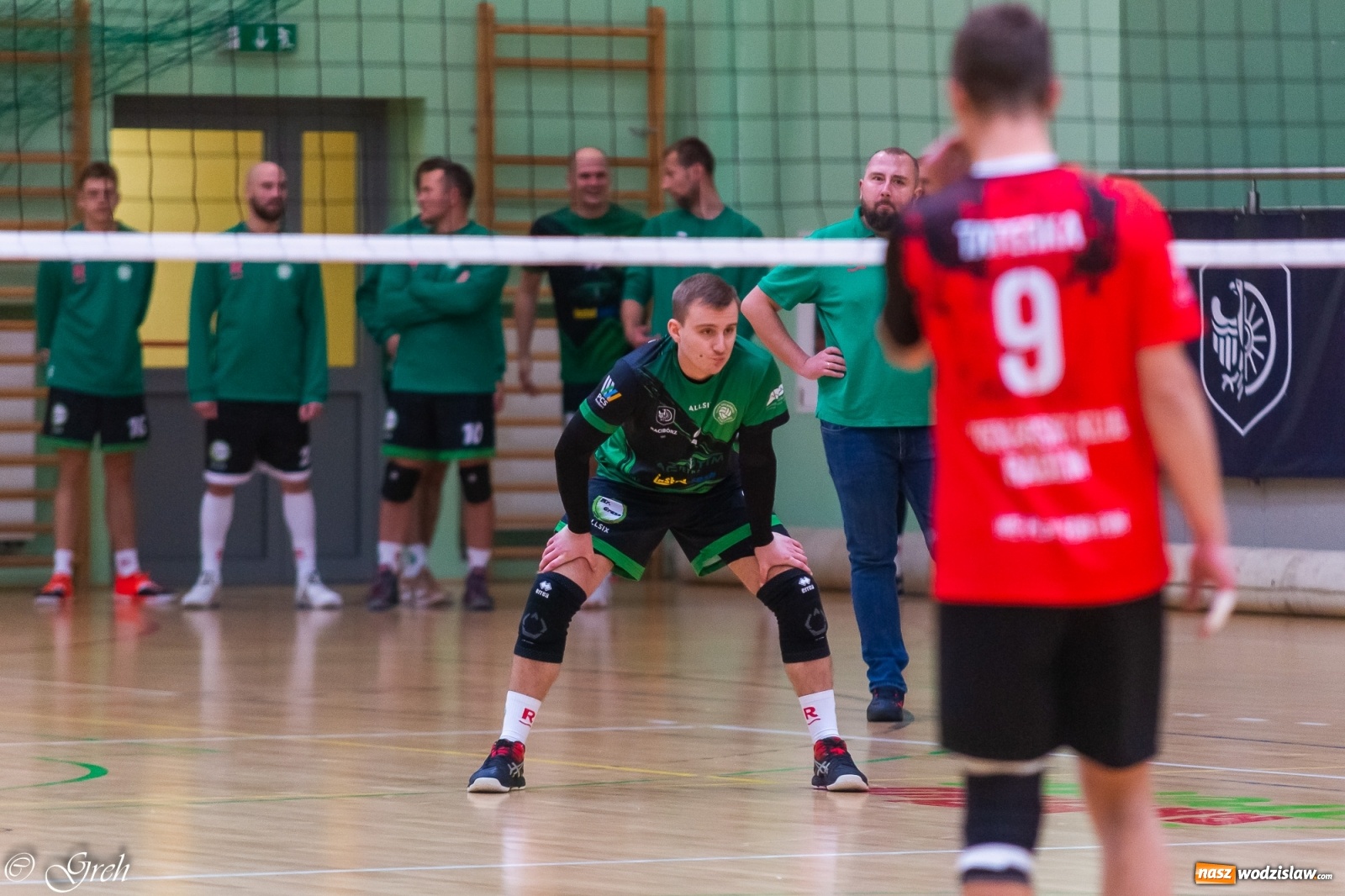 Zdjęcie w galerii na portalu naszwodzislaw.com: Siatkarskie derby w gatunku horroru [FOTO] wiadomości z regionu