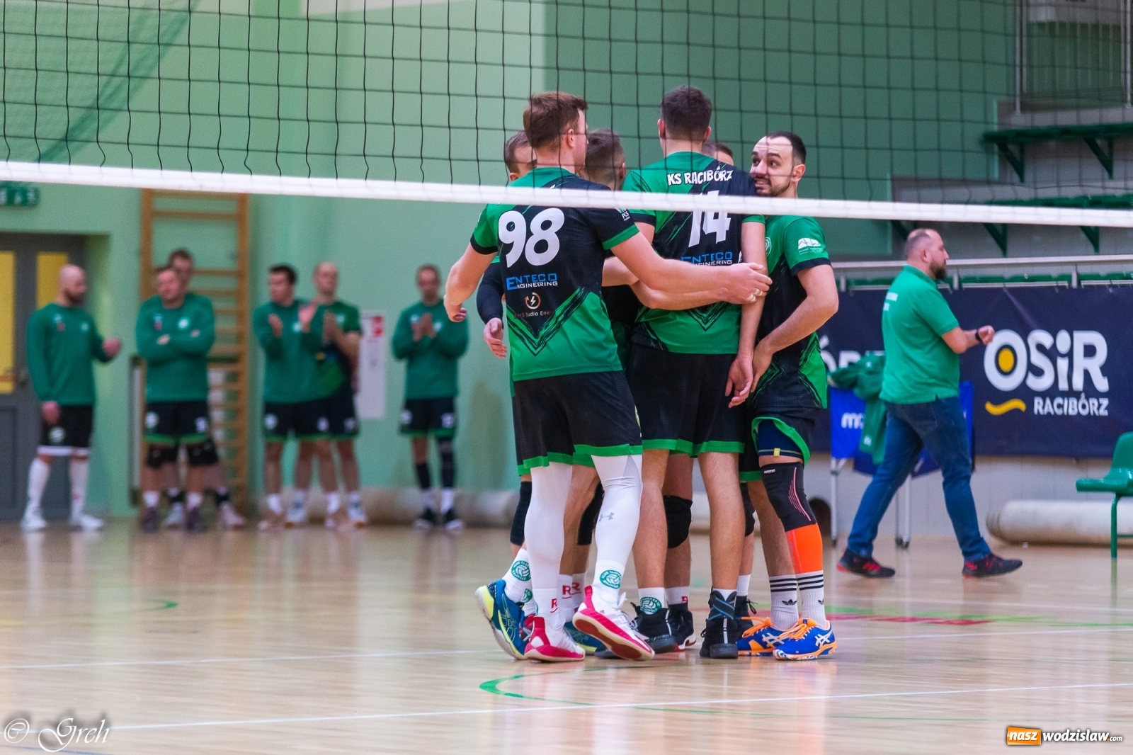 Zdjęcie w galerii na portalu naszwodzislaw.com: Siatkarskie derby w gatunku horroru [FOTO] wiadomości z regionu