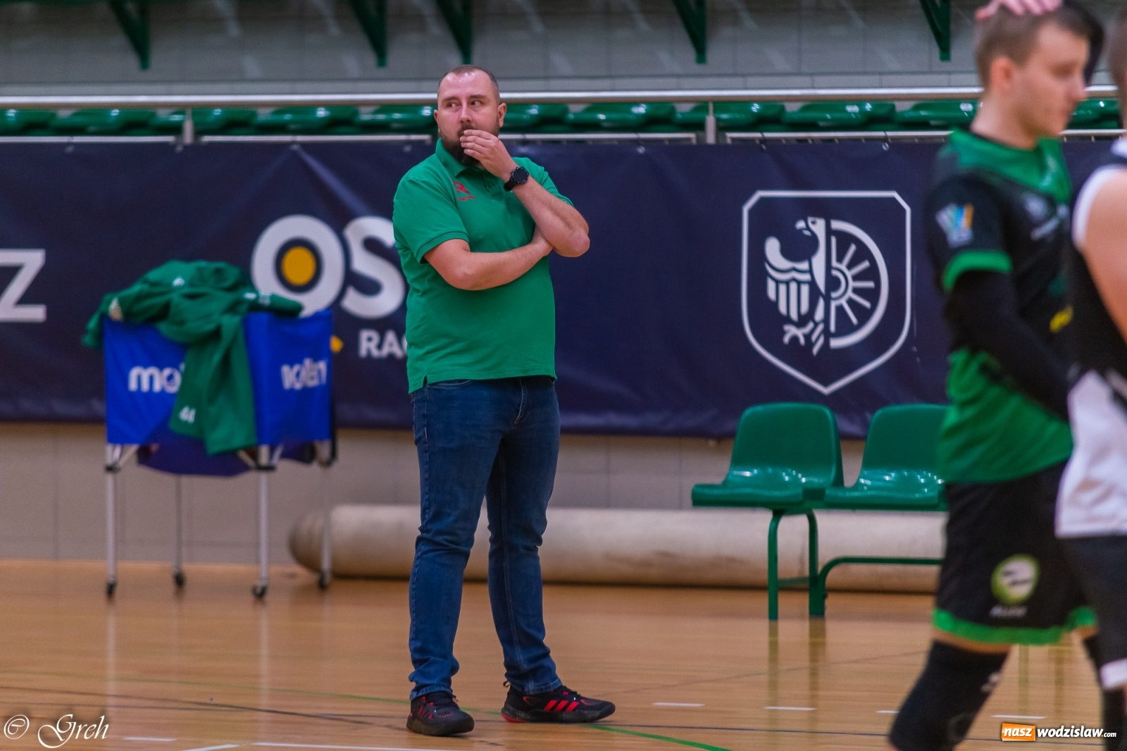 Zdjęcie w galerii na portalu naszwodzislaw.com: Siatkarskie derby w gatunku horroru [FOTO] wiadomości z regionu