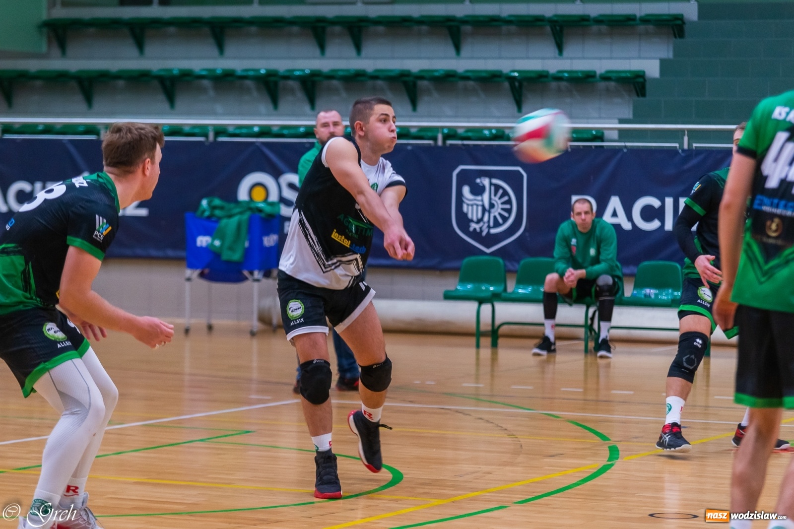 Zdjęcie w galerii na portalu naszwodzislaw.com: Siatkarskie derby w gatunku horroru [FOTO] wiadomości z regionu