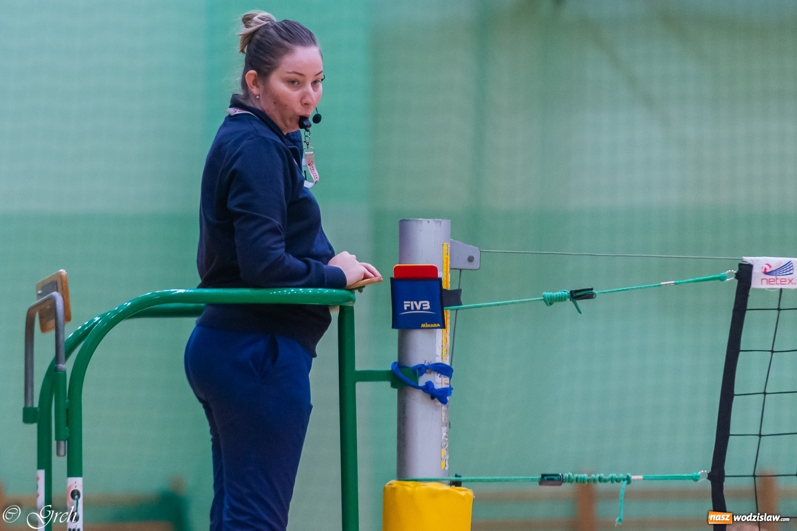 Zdjęcie w galerii na portalu naszwodzislaw.com: Siatkarskie derby w gatunku horroru [FOTO] wiadomości z regionu