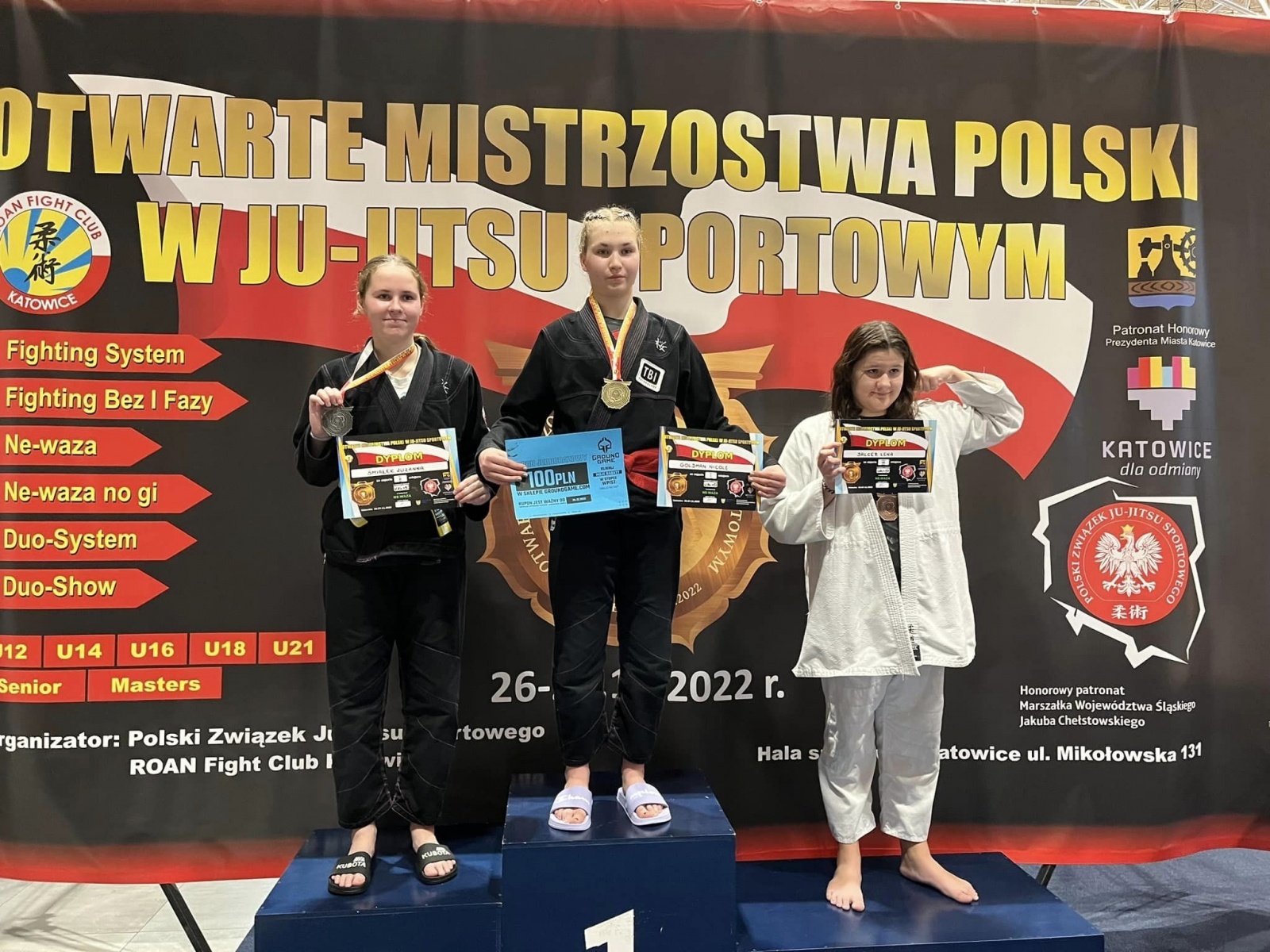 Zdjęcie w galerii na portalu naszwodzislaw.com: Sukcesy Akademii Top Team na mistrzostwach Polski w Katowicach wiadomości z regionu