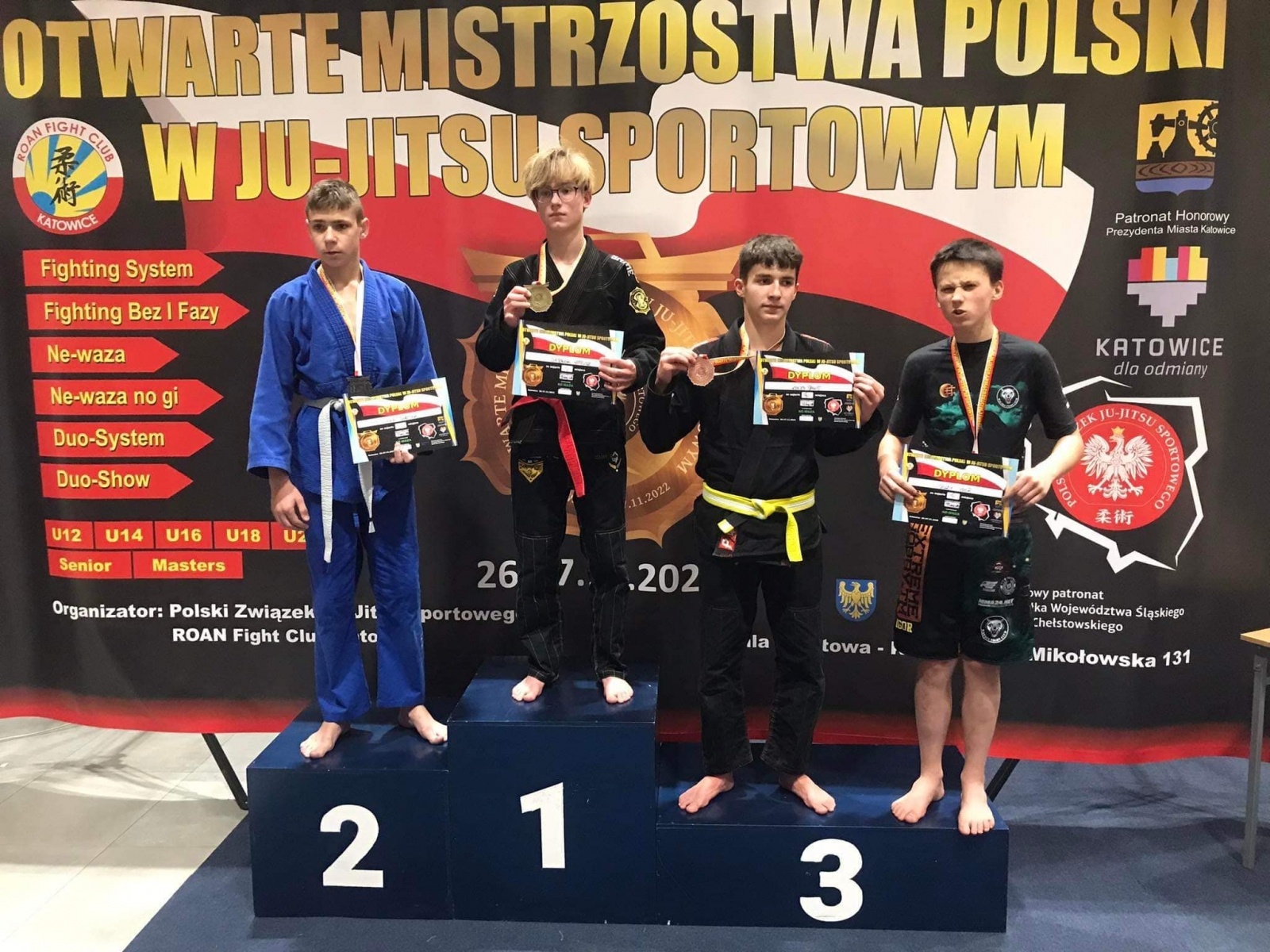 Zdjęcie w galerii na portalu naszwodzislaw.com: Sukcesy Akademii Top Team na mistrzostwach Polski w Katowicach wiadomości z regionu