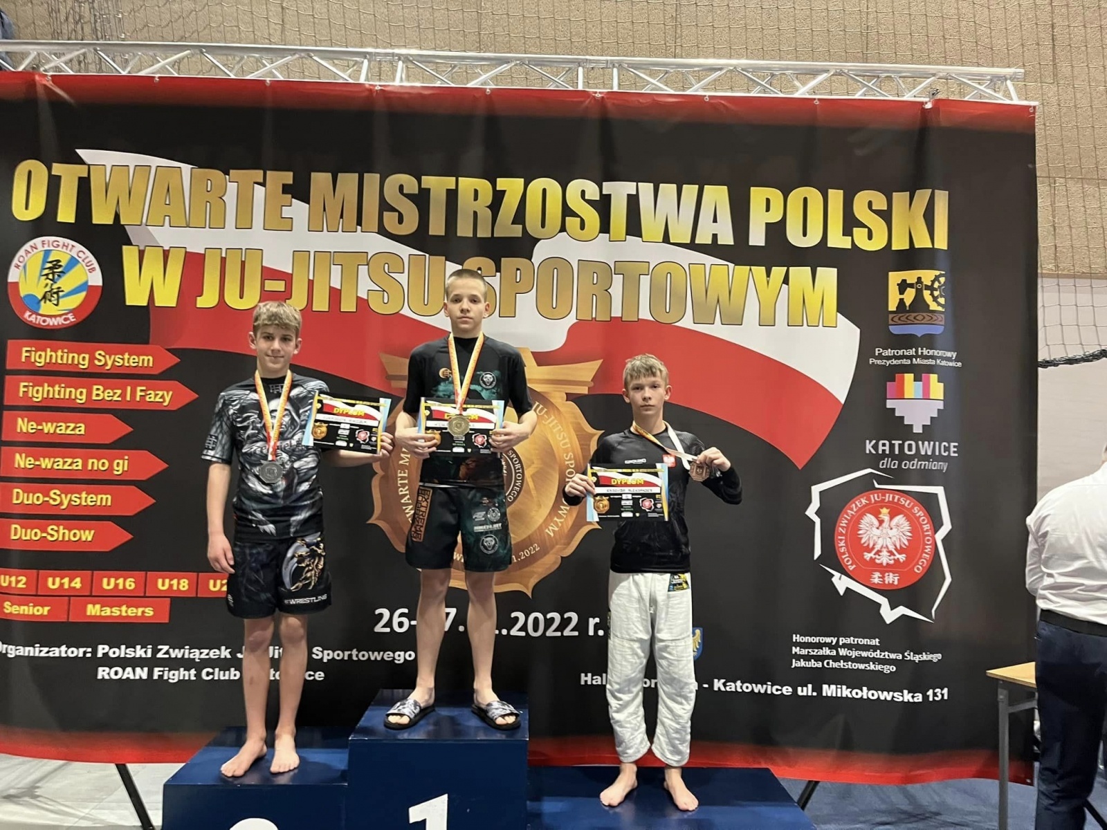 Zdjęcie w galerii na portalu naszwodzislaw.com: Sukcesy Akademii Top Team na mistrzostwach Polski w Katowicach wiadomości z regionu