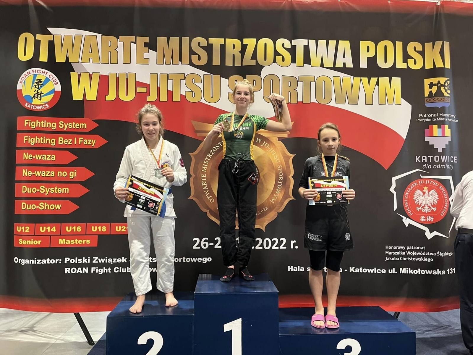 Zdjęcie w galerii na portalu naszwodzislaw.com: Sukcesy Akademii Top Team na mistrzostwach Polski w Katowicach wiadomości z regionu