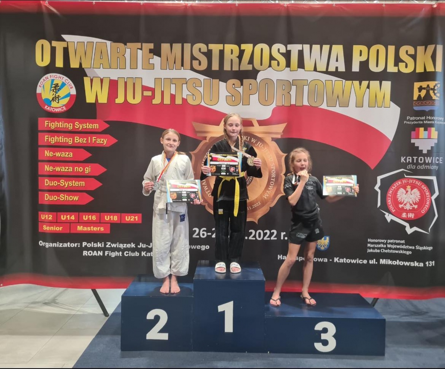 Zdjęcie w galerii na portalu naszwodzislaw.com: Sukcesy Akademii Top Team na mistrzostwach Polski w Katowicach wiadomości z regionu