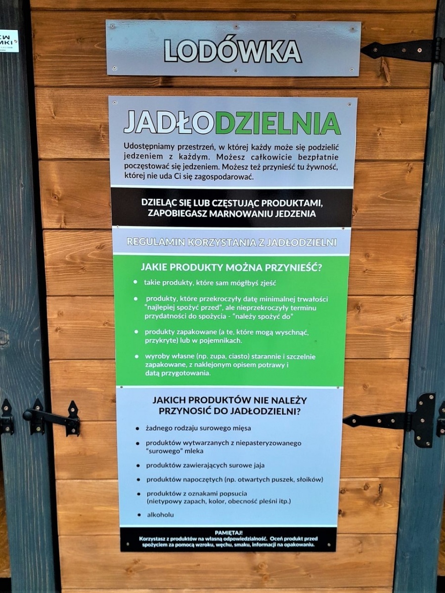 Zdjęcie w galerii na portalu naszwodzislaw.com: Masz zbyt dużo jedzenia? Przynieś je do naszej Jadłodzielni wiadomości z regionu