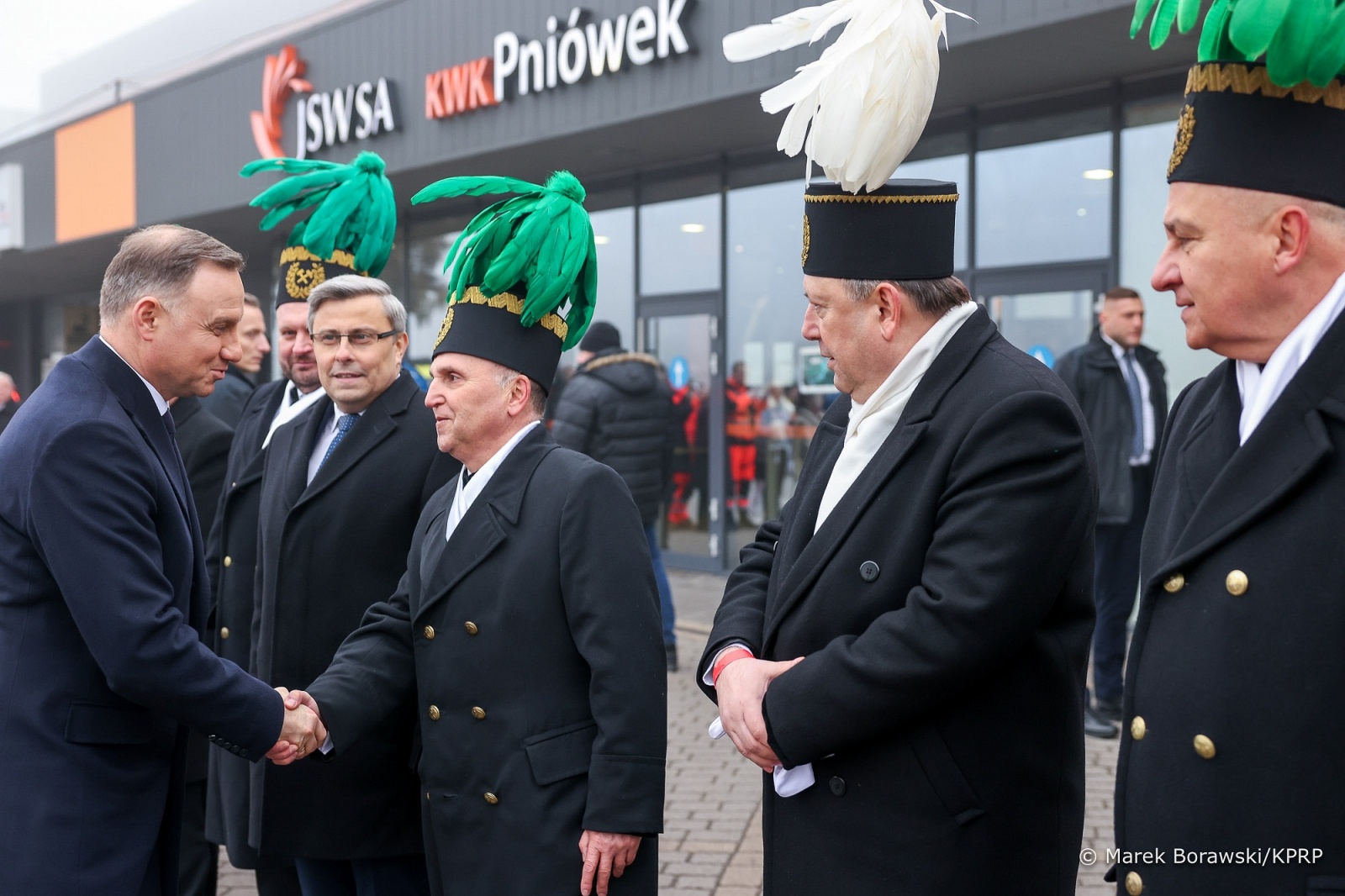 Zdjęcie w galerii na portalu naszwodzislaw.com: Barbórka. Prezydent w Pawłowicach wiadomości z regionu