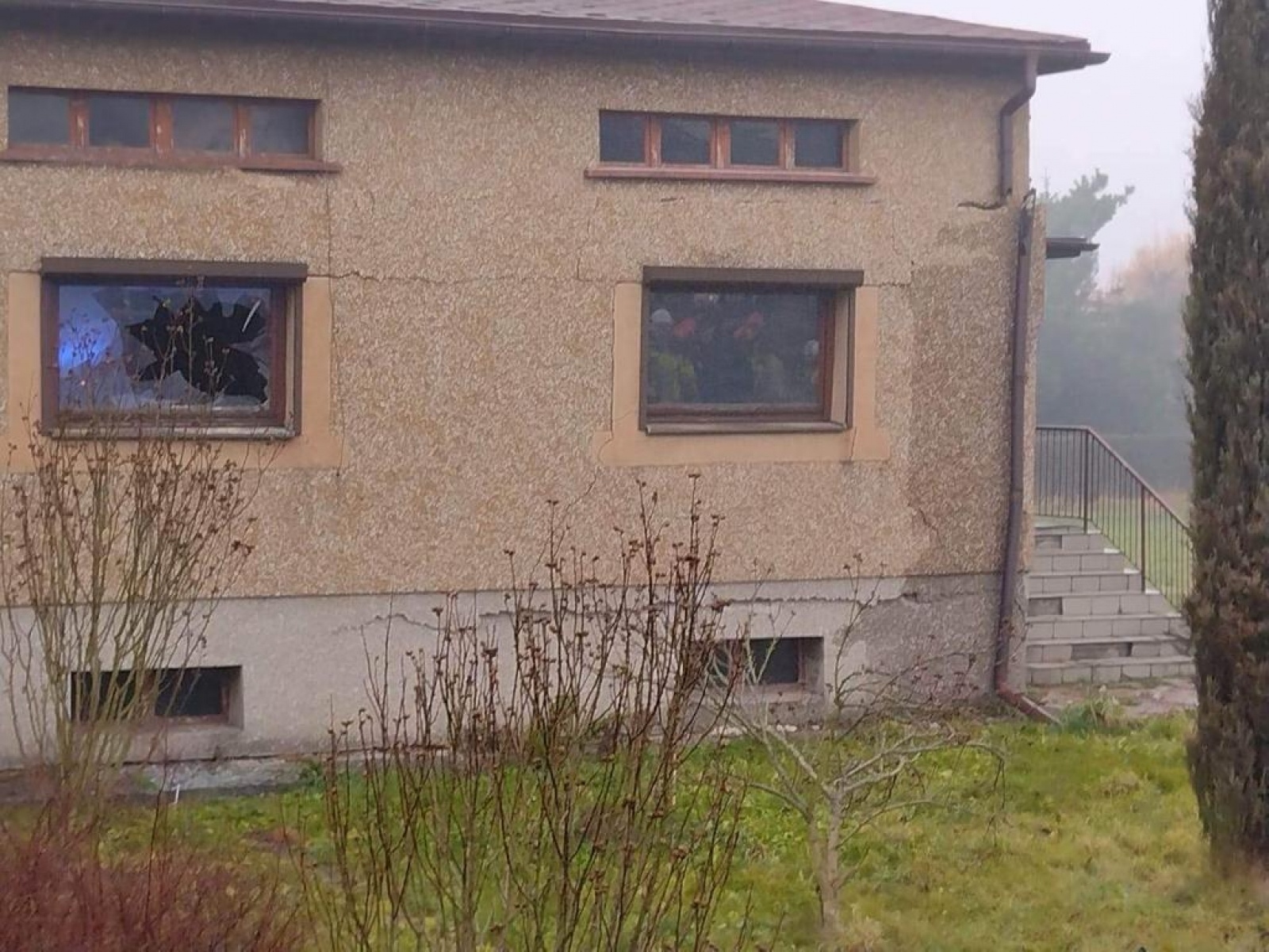 Zdjęcie w galerii na portalu naszwodzislaw.com: Wybuch gazu w Olzie. Budynek kompletnie zdemolowany [FOTO] wiadomości z regionu