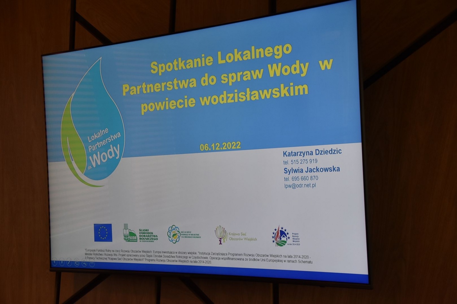 Zdjęcie w galerii na portalu naszwodzislaw.com: W powiecie powstało Lokalne Partnerstwo do spraw Wody wiadomości z regionu