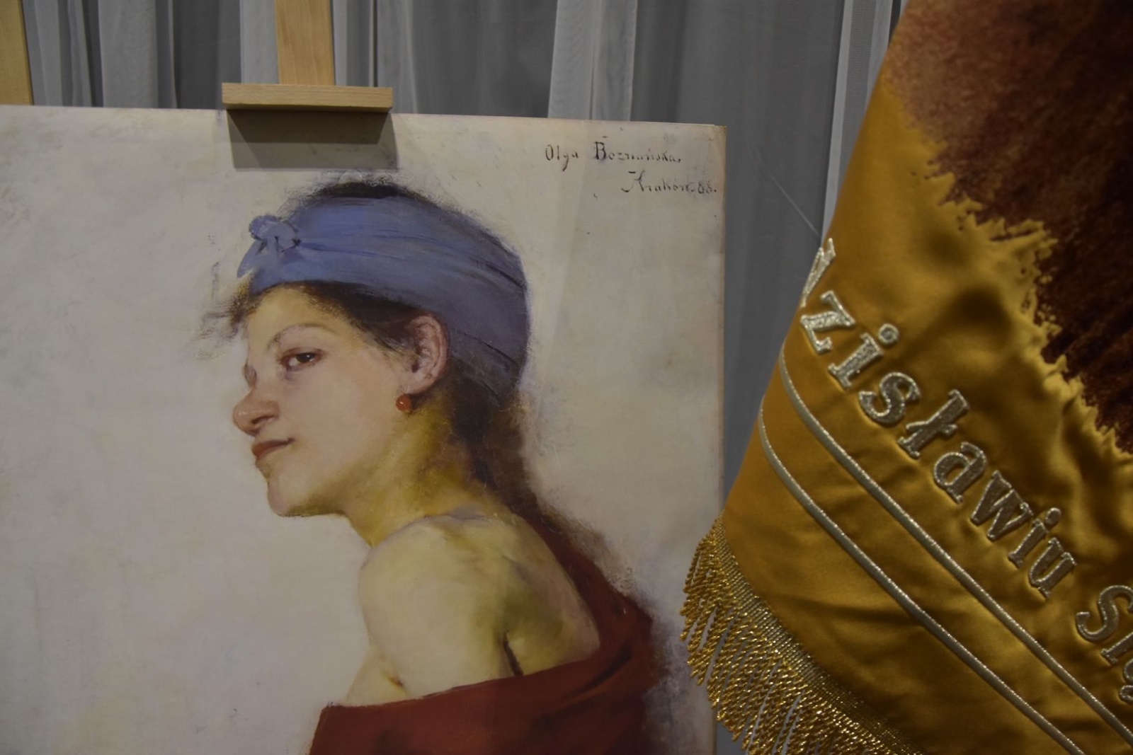 Zdjęcie w galerii na portalu naszwodzislaw.com: Olga Boznańska patronką wodzisławskiego Plastyka [FOTO] wiadomości z regionu