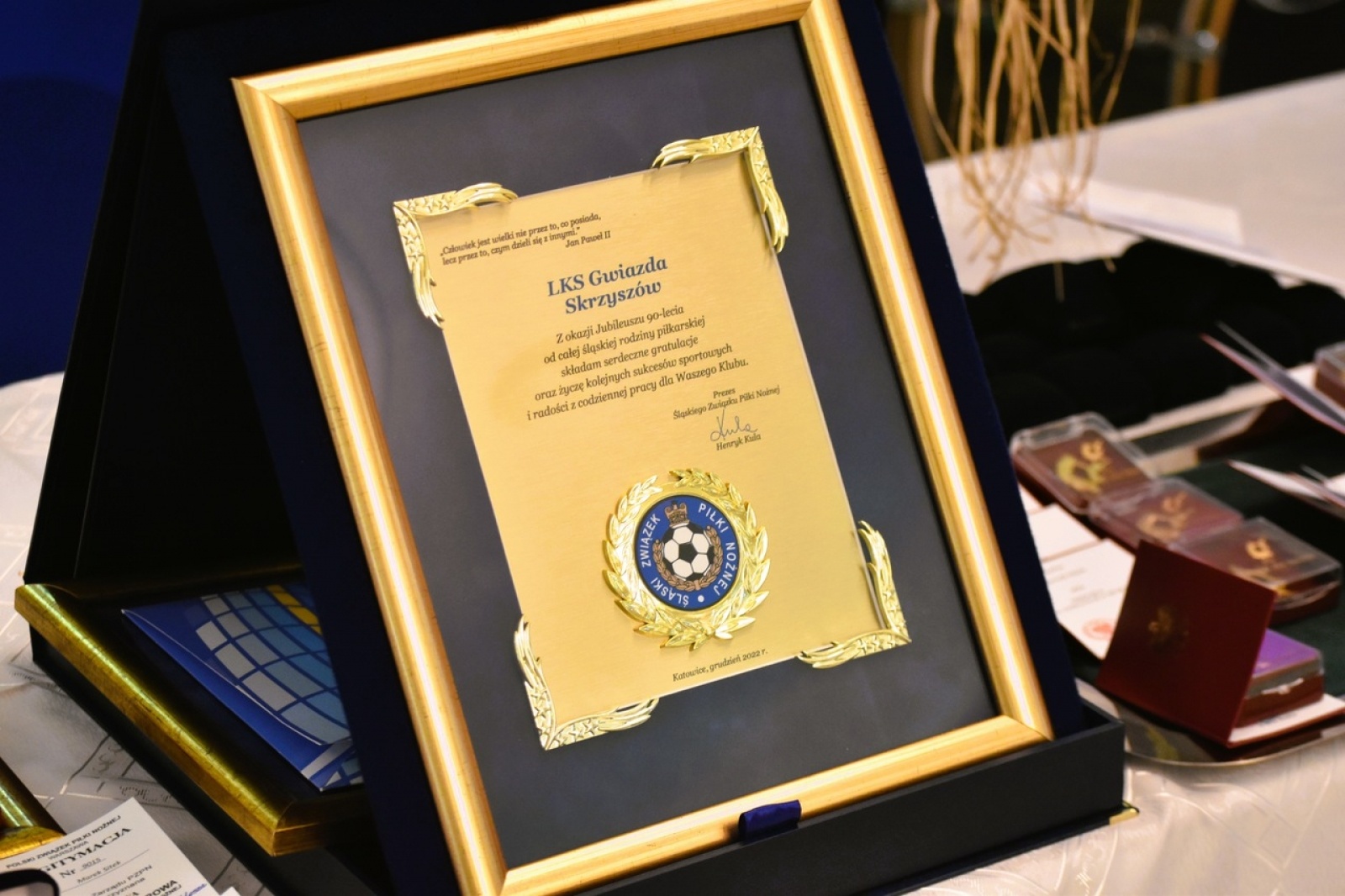 Zdjęcie w galerii na portalu naszwodzislaw.com: LKS Gwiazda Skrzyszów świętował 90-lecie! wiadomości z regionu