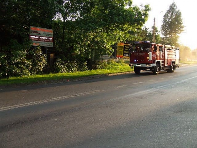 Zdjęcie w galerii na portalu naszwodzislaw.com: Wielka plama oleju na Pszowskiej wiadomości z regionu