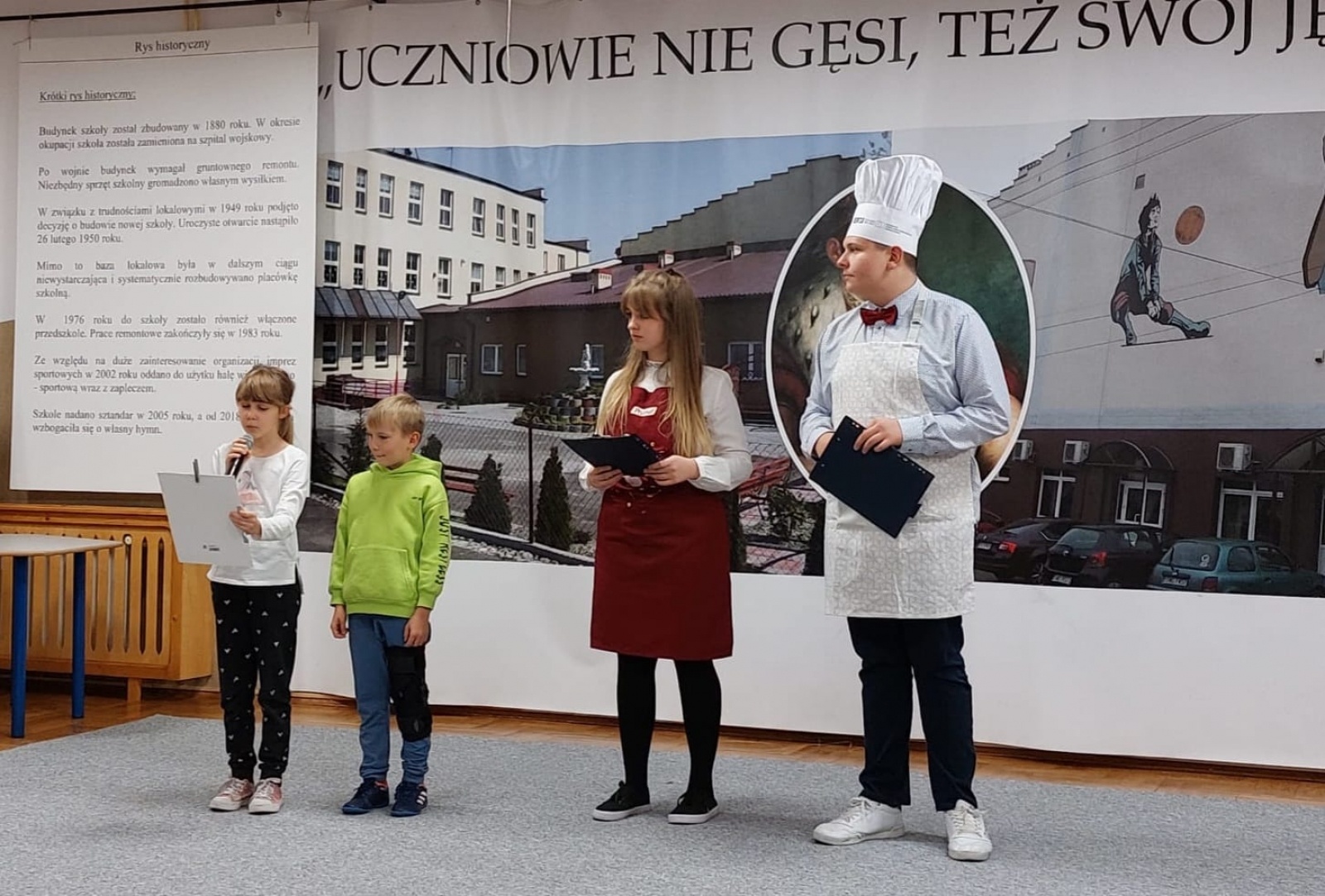 Zdjęcie w galerii na portalu naszwodzislaw.com: Szkoła w Gorzyczkach z nową stołówką wiadomości z regionu