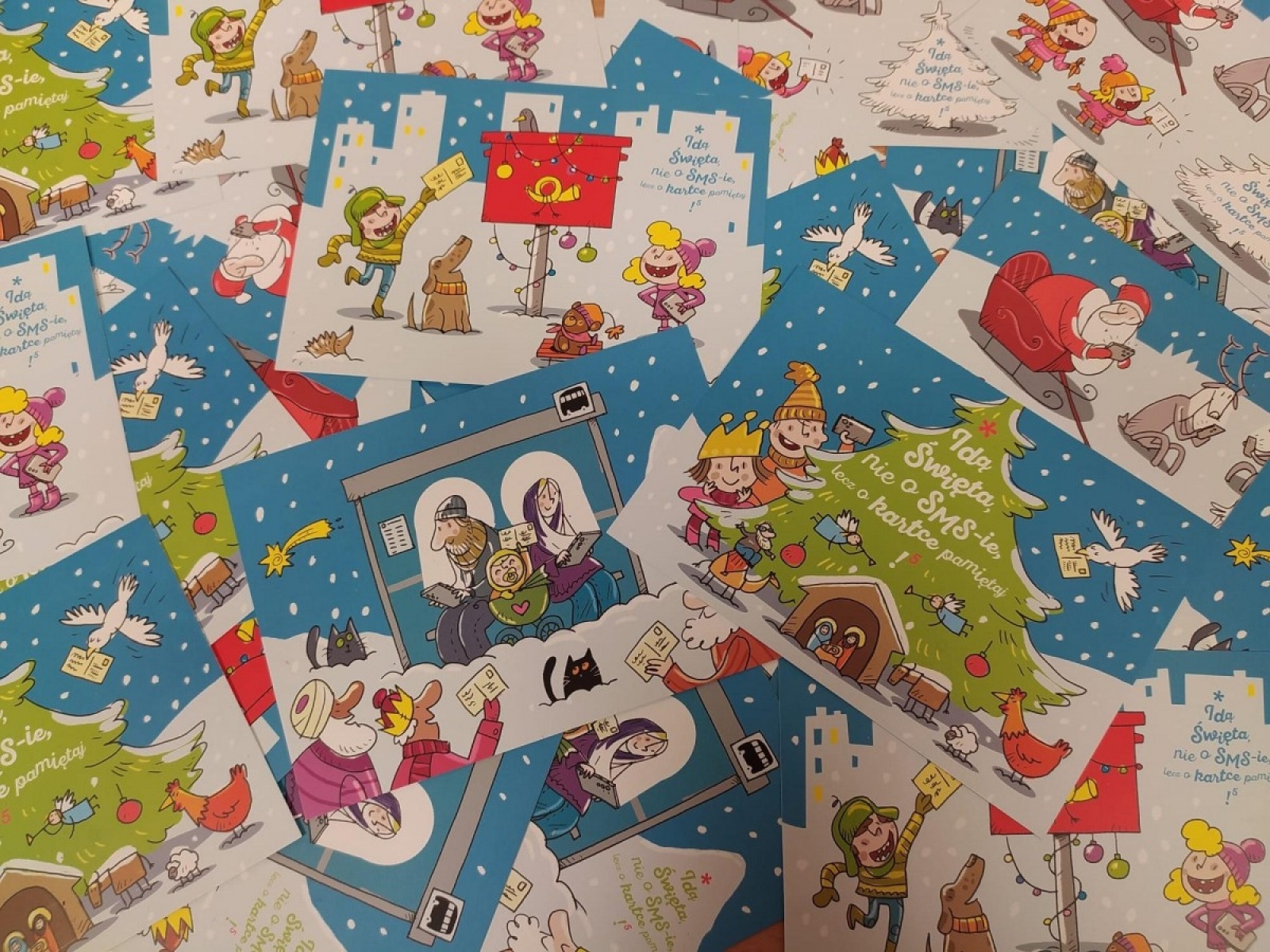 Zdjęcie w galerii na portalu naszwodzislaw.com: Idą Święta, nie o SMS-ie, lecz o kartce pamiętaj wiadomości z regionu