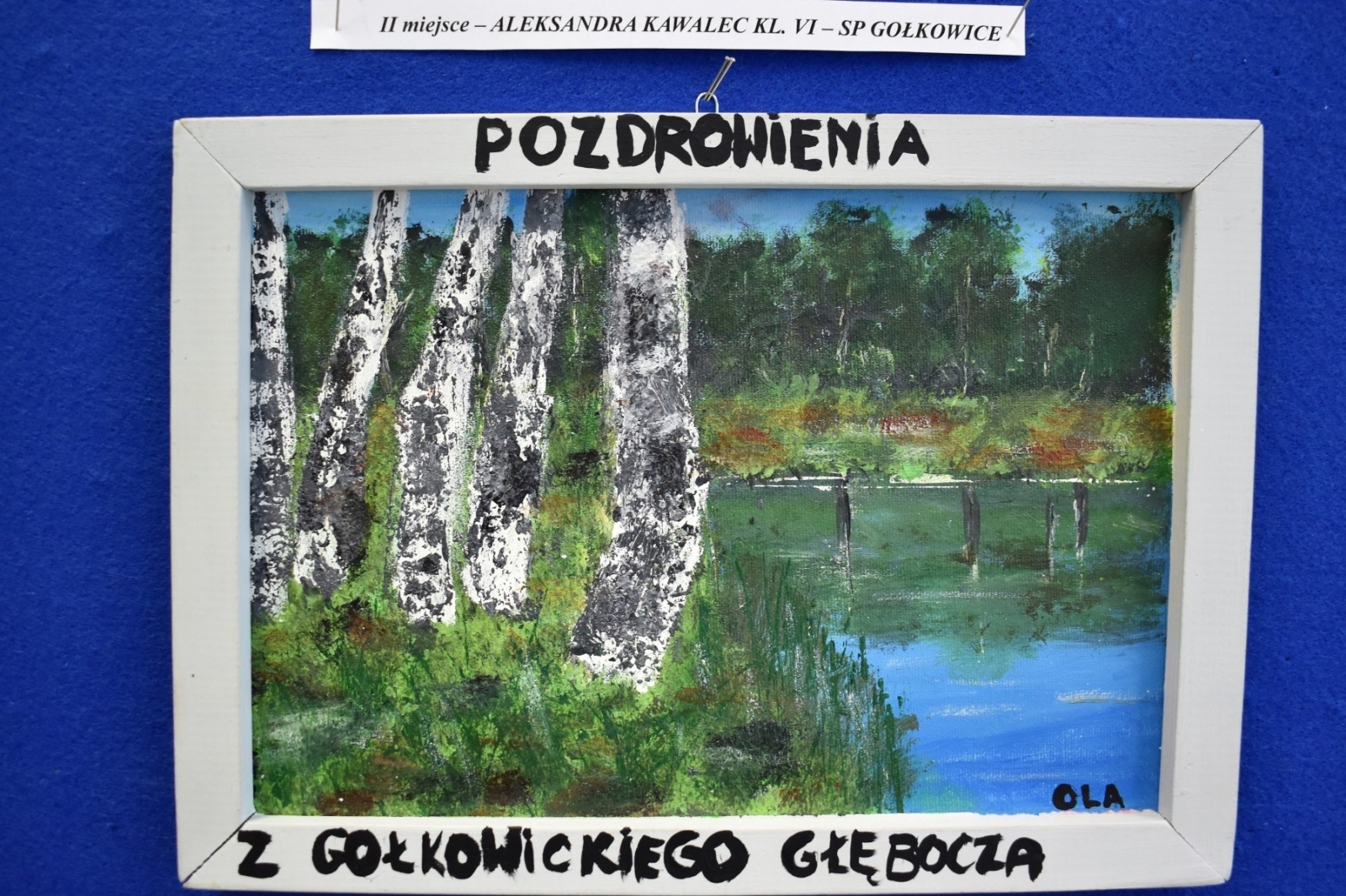 Zdjęcie w galerii na portalu naszwodzislaw.com: Pocztówka z naszej gminy dla Franciszka Pieczki. Podsumowanie konkursu wiadomości z regionu