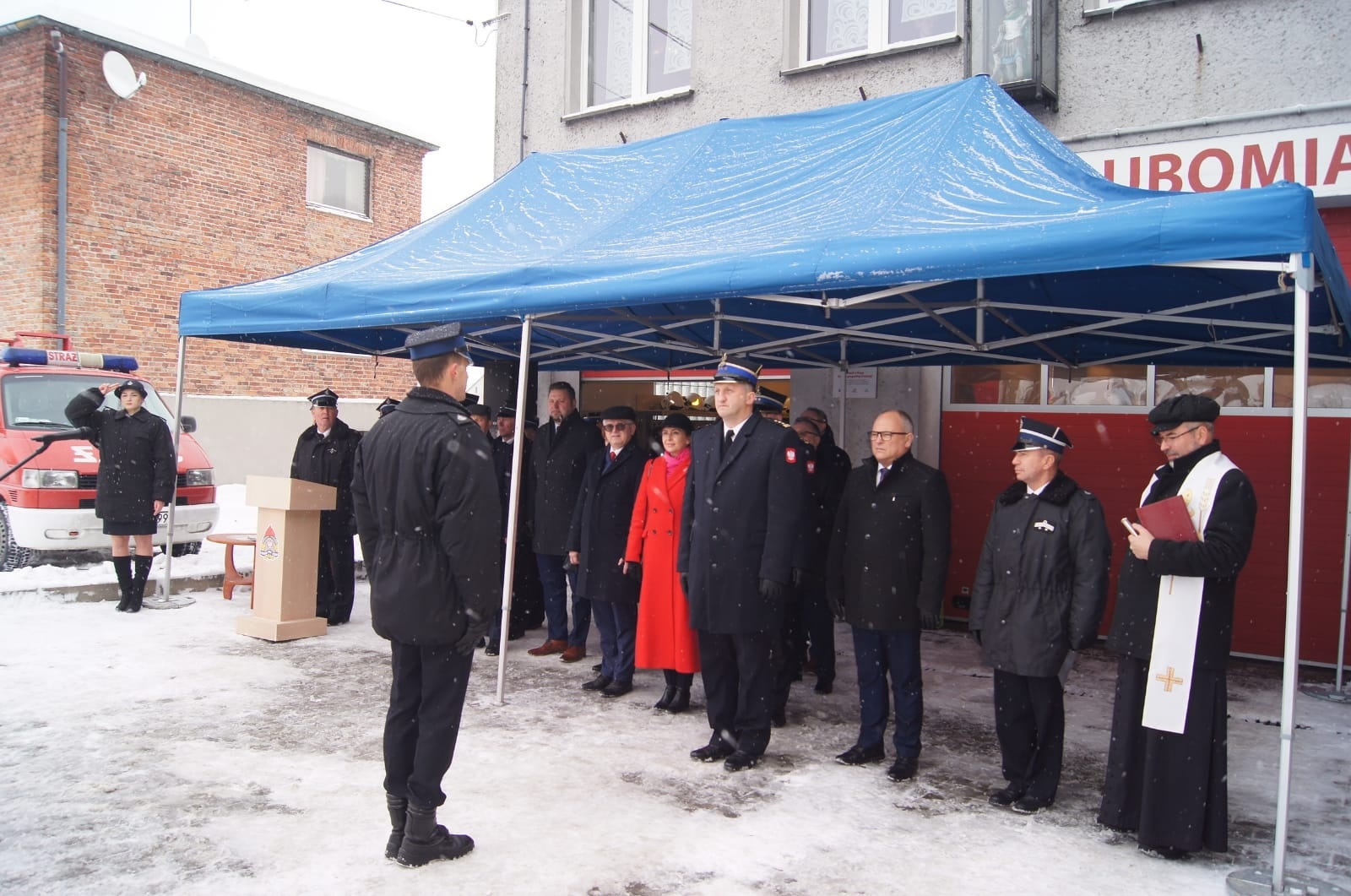 Zdjęcie w galerii na portalu naszwodzislaw.com: OSP Lubomia ma nowy samochód bojowy wiadomości z regionu