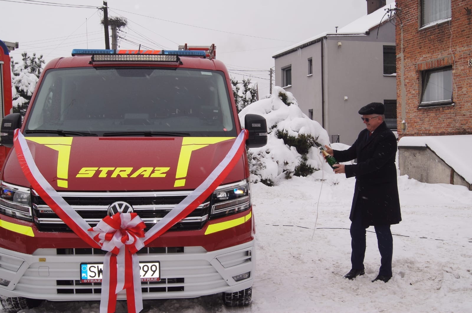 Zdjęcie w galerii na portalu naszwodzislaw.com: OSP Lubomia ma nowy samochód bojowy wiadomości z regionu