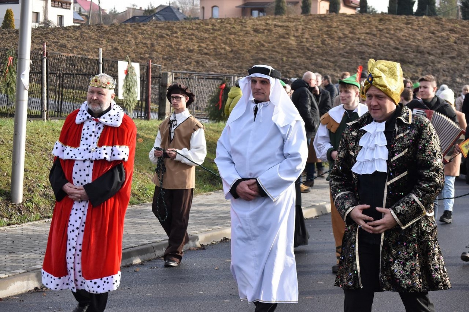 Zdjęcie w galerii na portalu naszwodzislaw.com: Orszak Trzech Króli w Skrbeńsku [FOTO] wiadomości z regionu