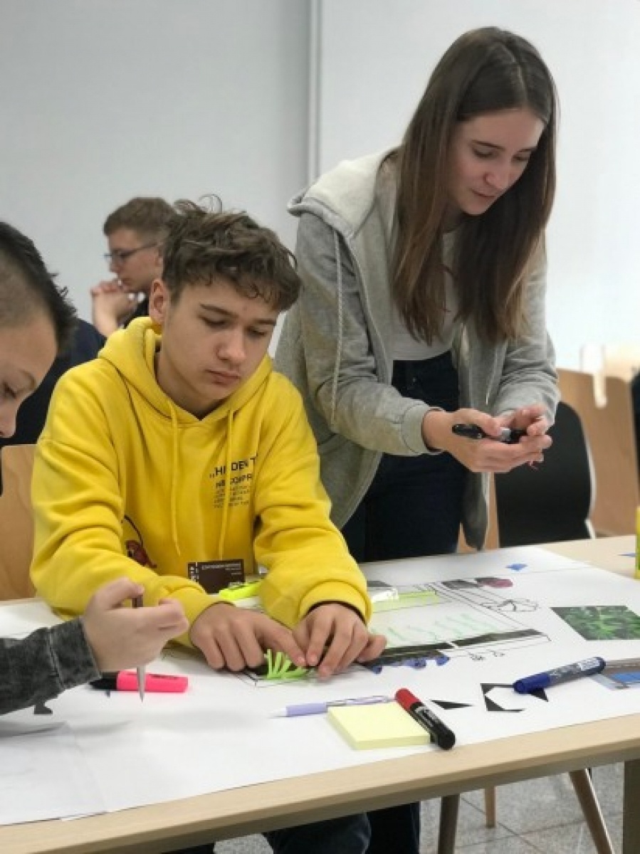 Zdjęcie w galerii na portalu naszwodzislaw.com: Rydułtowy. Z młodzieżą o zmianach klimatu wiadomości z regionu