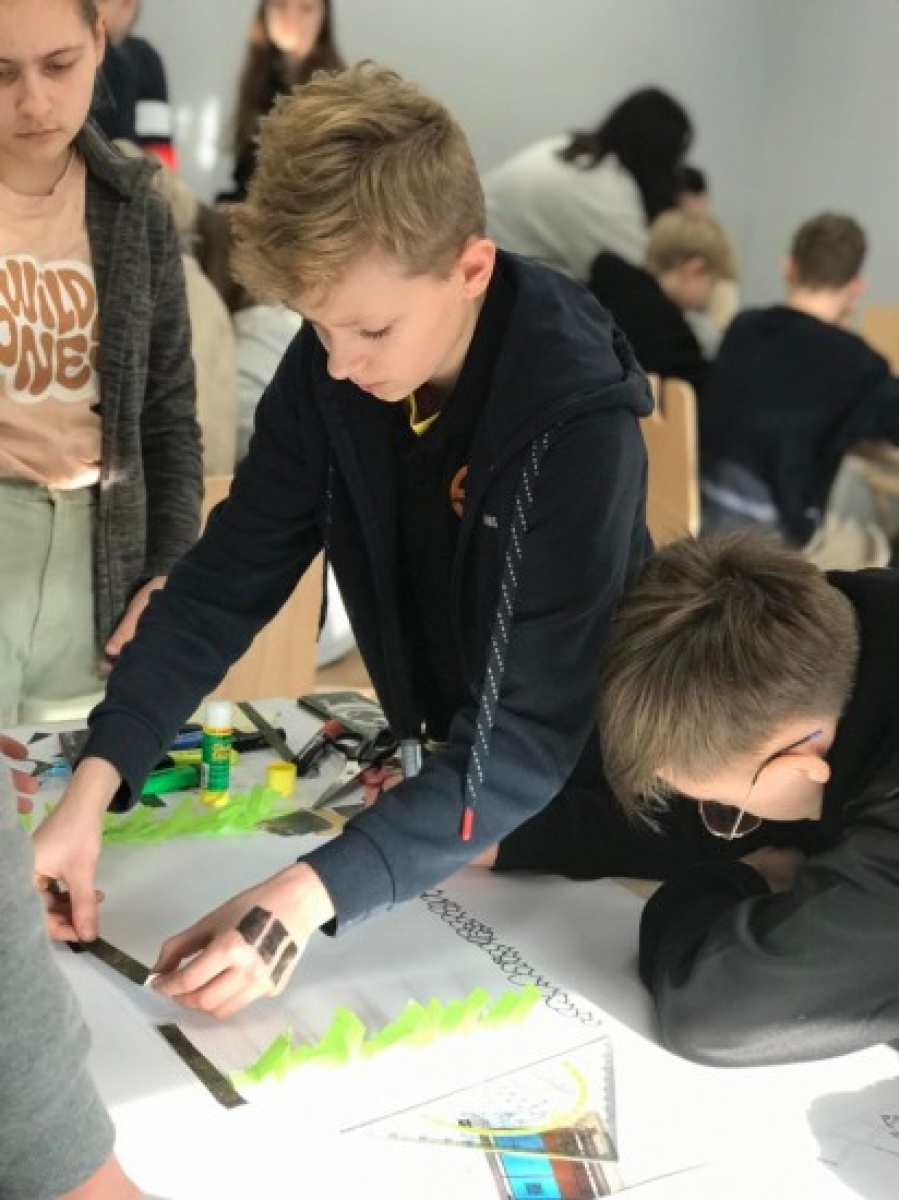 Zdjęcie w galerii na portalu naszwodzislaw.com: Rydułtowy. Z młodzieżą o zmianach klimatu wiadomości z regionu