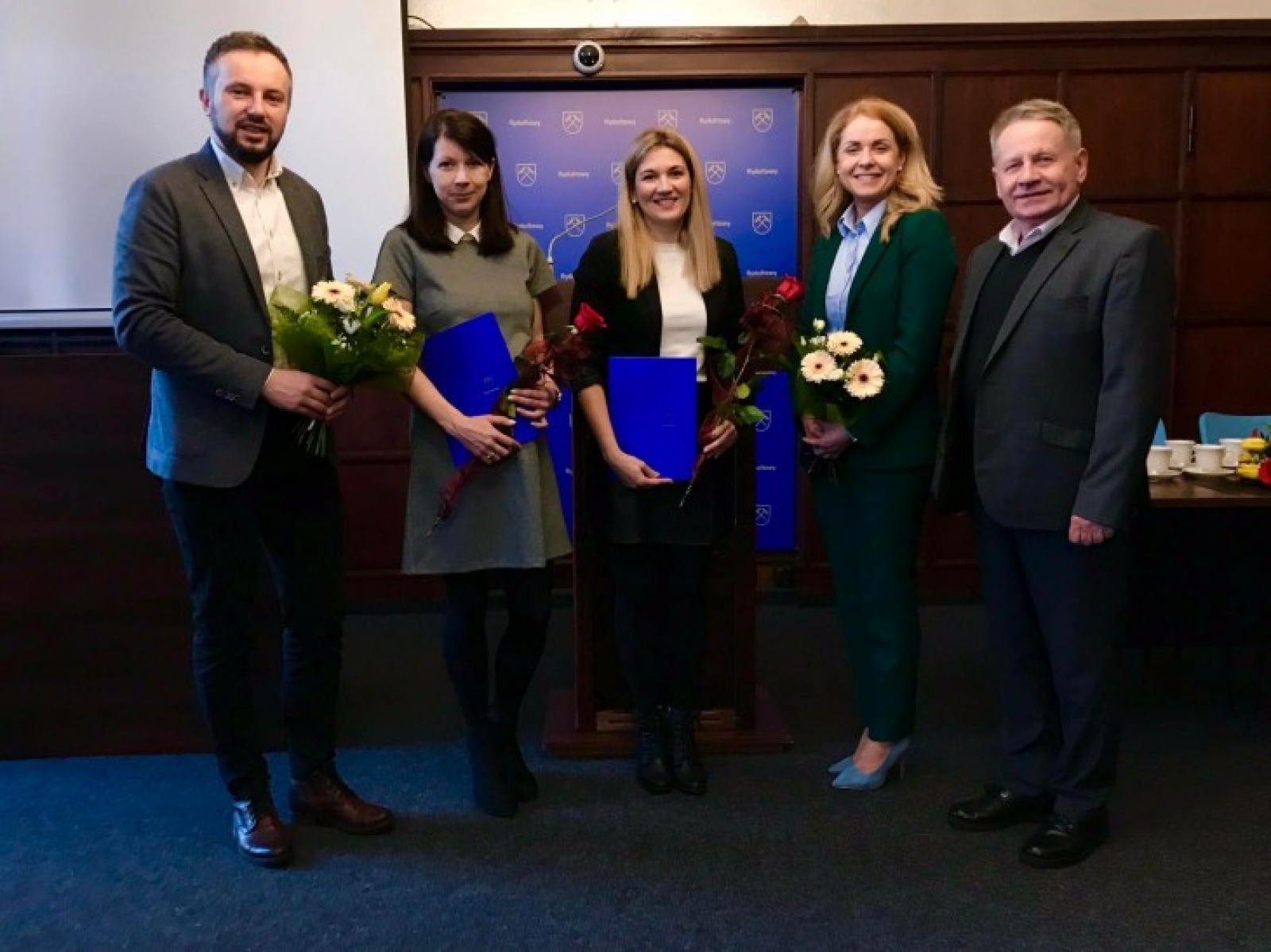 Zdjęcie w galerii na portalu naszwodzislaw.com: Burmistrz Rydułtów spotkał się z nauczycielami wiadomości z regionu