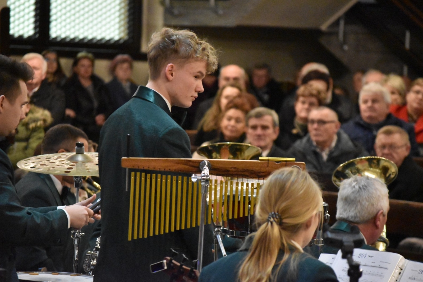 Zdjęcie w galerii na portalu naszwodzislaw.com: Noworoczny koncert gołkowickiej orkiestry dętej za nami [FOTO] wiadomości z regionu