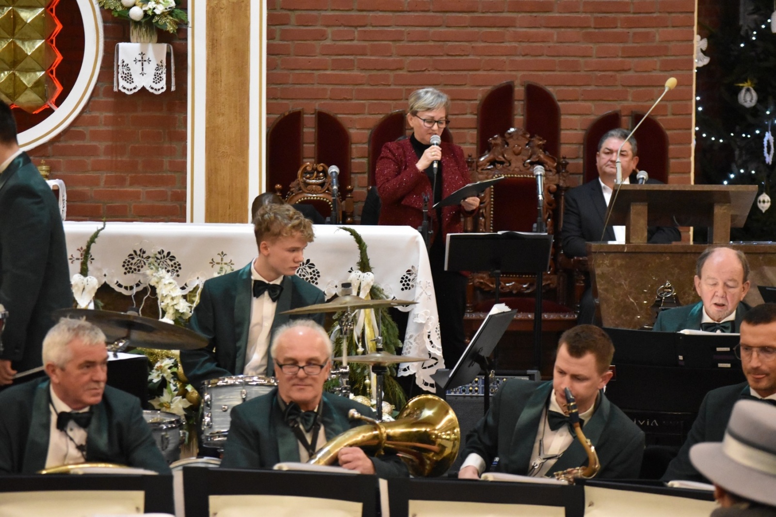 Zdjęcie w galerii na portalu naszwodzislaw.com: Noworoczny koncert gołkowickiej orkiestry dętej za nami [FOTO] wiadomości z regionu