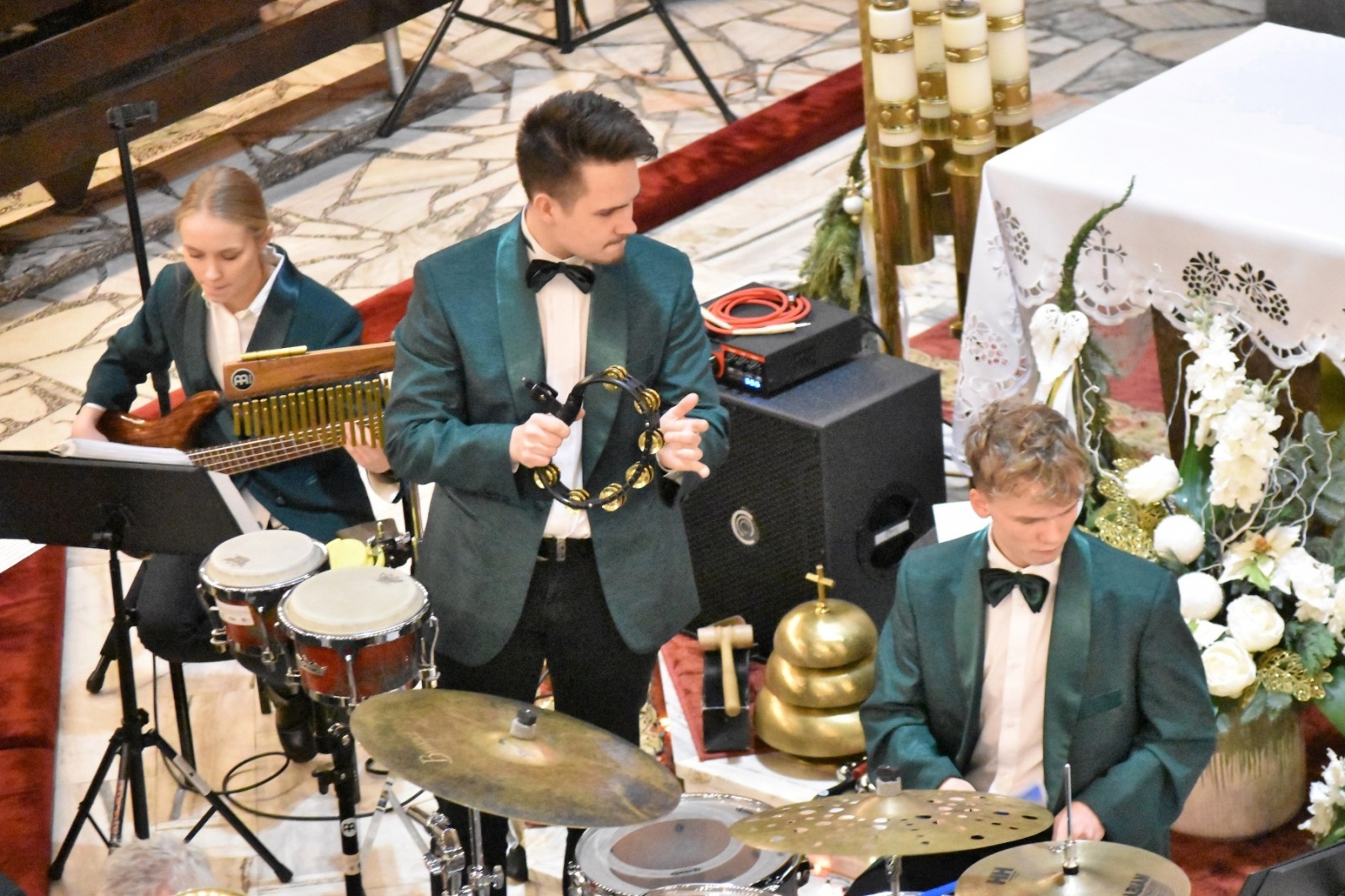 Zdjęcie w galerii na portalu naszwodzislaw.com: Noworoczny koncert gołkowickiej orkiestry dętej za nami [FOTO] wiadomości z regionu