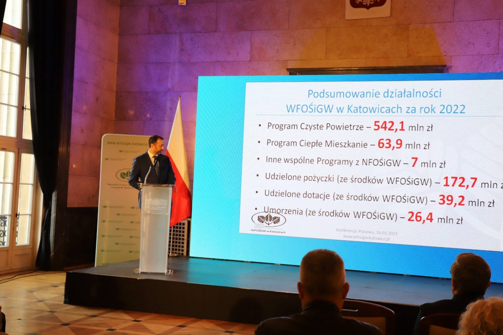 Zdjęcie w galerii na portalu naszwodzislaw.com: 30 mln zł na nowe programy WFOŚiGW w Katowicach wiadomości z regionu