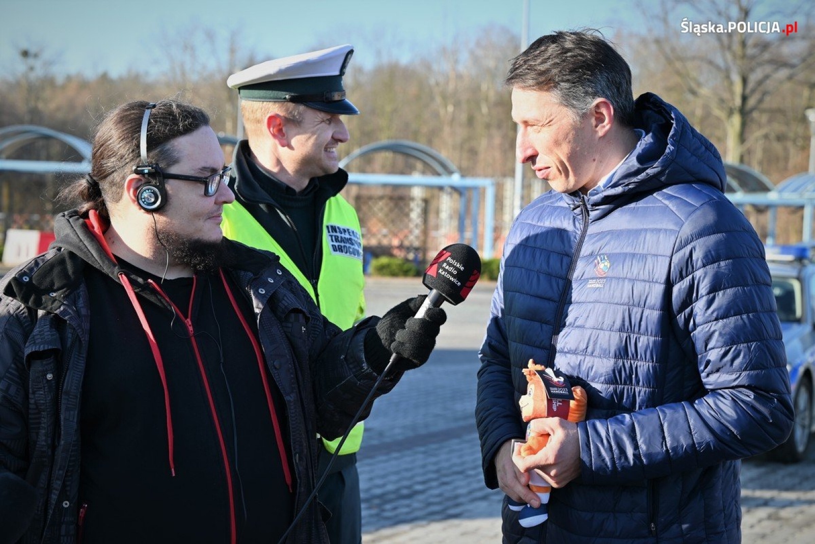 Zdjęcie w galerii na portalu naszwodzislaw.com: Śląska drogówka zainaugurowała akcję Bezpieczne ferie 2023 wiadomości z regionu