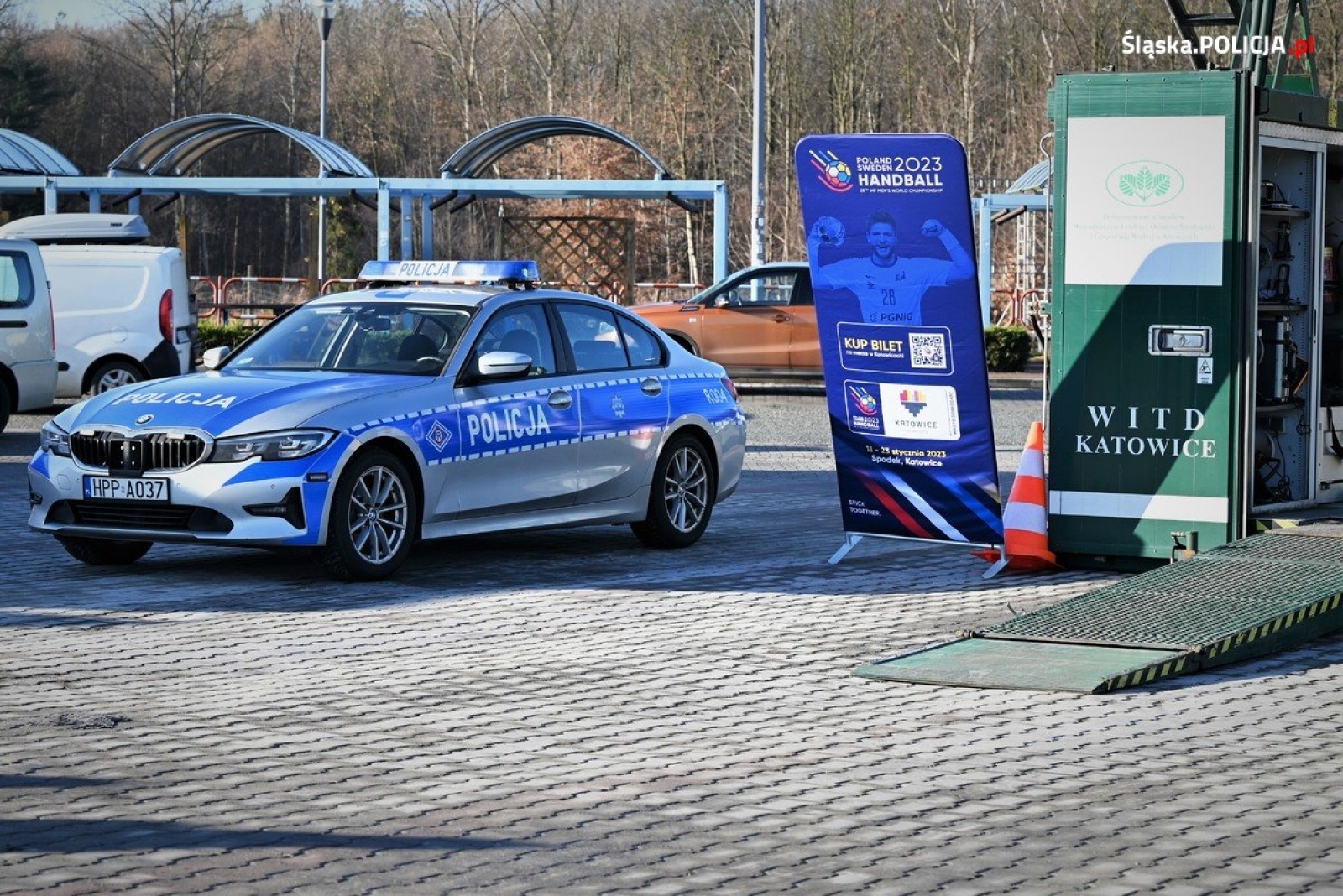 Zdjęcie w galerii na portalu naszwodzislaw.com: Śląska drogówka zainaugurowała akcję Bezpieczne ferie 2023 wiadomości z regionu