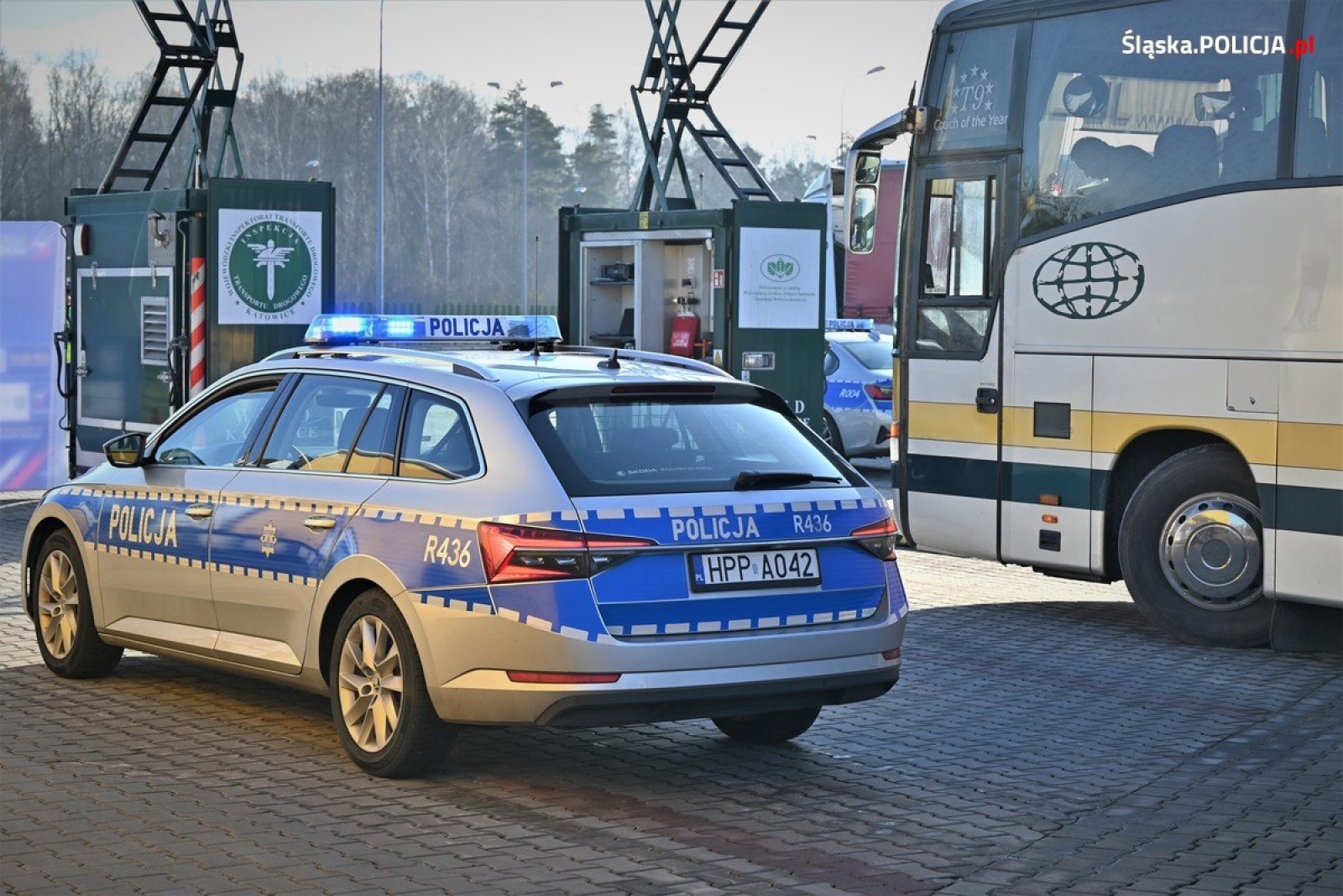 Zdjęcie w galerii na portalu naszwodzislaw.com: Śląska drogówka zainaugurowała akcję Bezpieczne ferie 2023 wiadomości z regionu