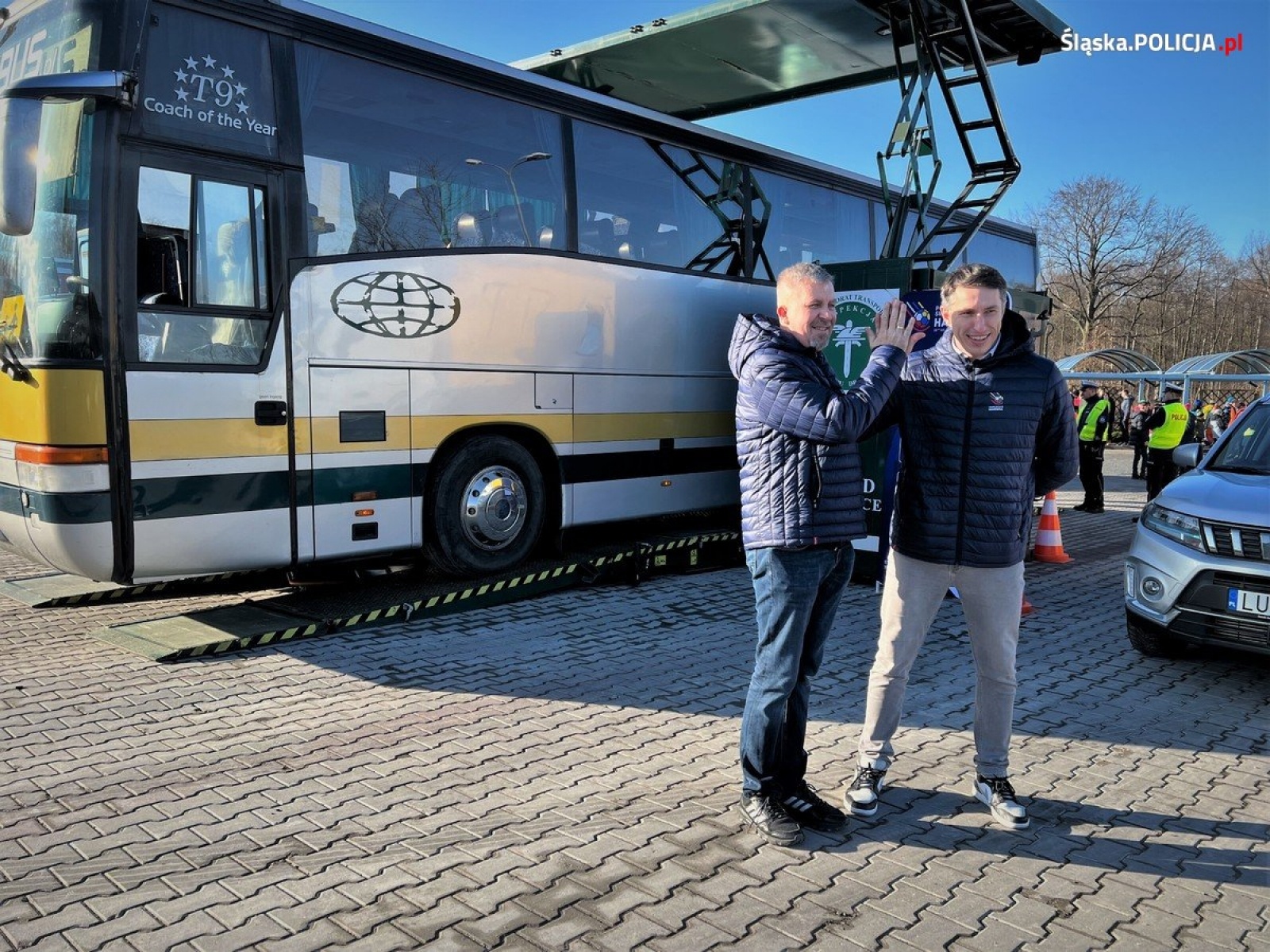 Zdjęcie w galerii na portalu naszwodzislaw.com: Śląska drogówka zainaugurowała akcję Bezpieczne ferie 2023 wiadomości z regionu