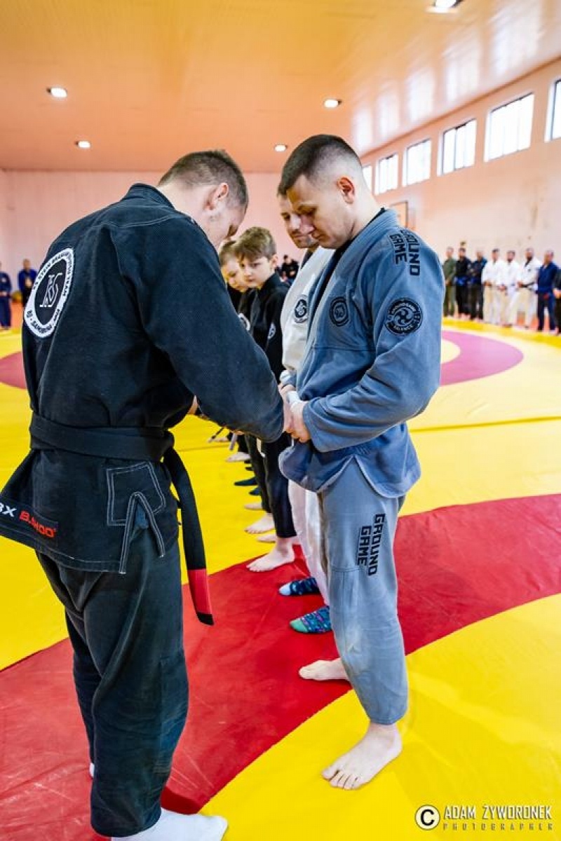 Zdjęcie w galerii na portalu naszwodzislaw.com: Krystian Stein promowany na czarny pas wiadomości z regionu