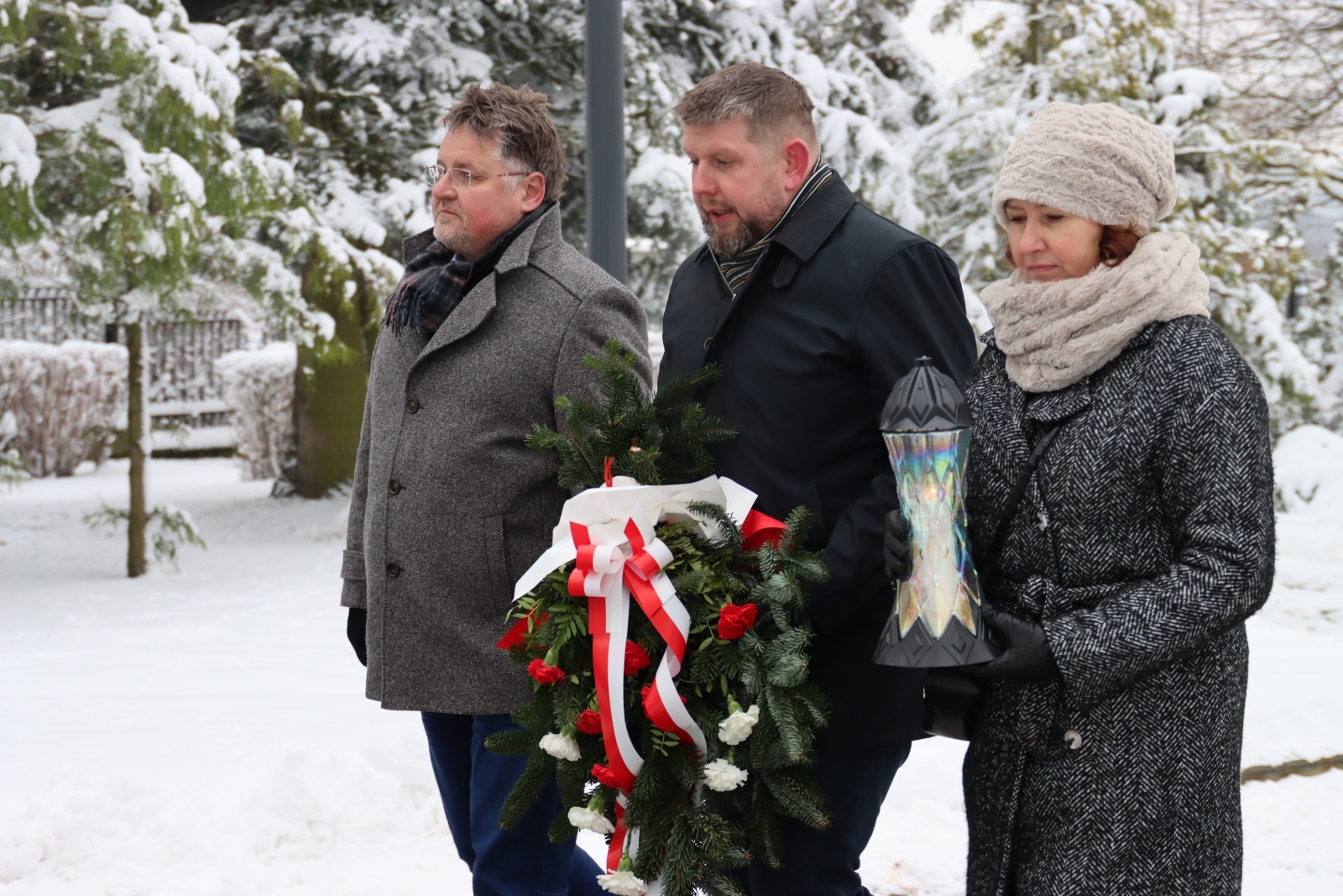 Zdjęcie w galerii na portalu naszwodzislaw.com: Uczcili 78. rocznicę Marszu Śmierci wiadomości z regionu
