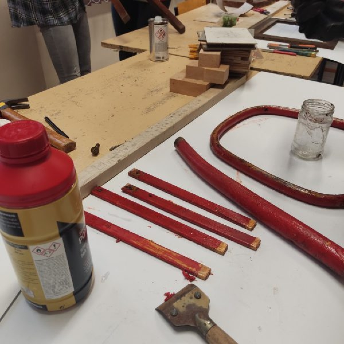 Zdjęcie w galerii na portalu naszwodzislaw.com: Warsztaty z meblarstwa w Instytucie Architektury ANS wiadomości z regionu